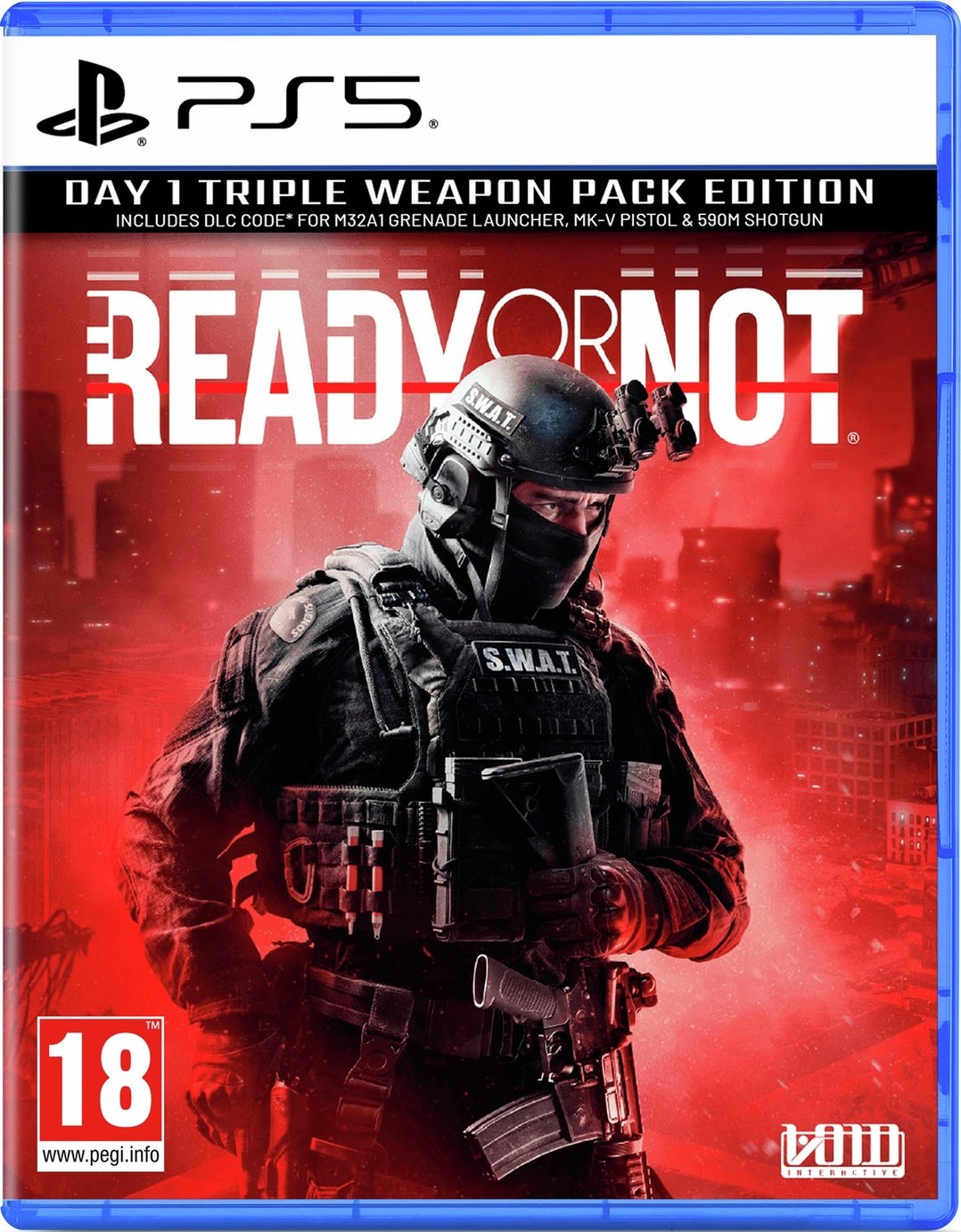 Ready or Not: Day 1 Triple Weapon Pack Ed PS5 Game Pre-Order