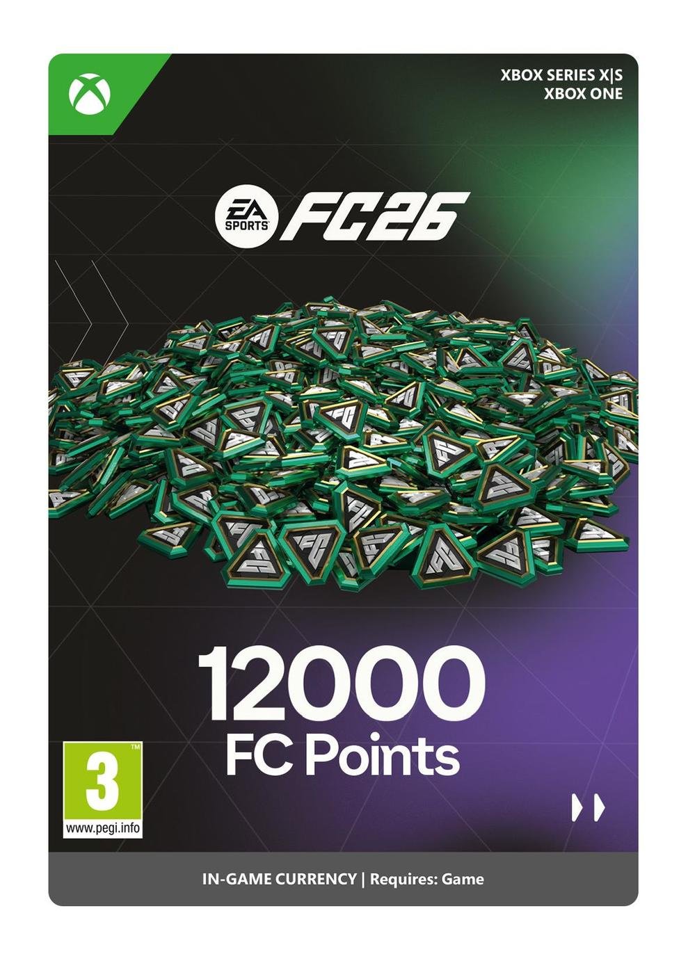EA Sports FC 26: 12000 FC Points Xbox One & Series X|S