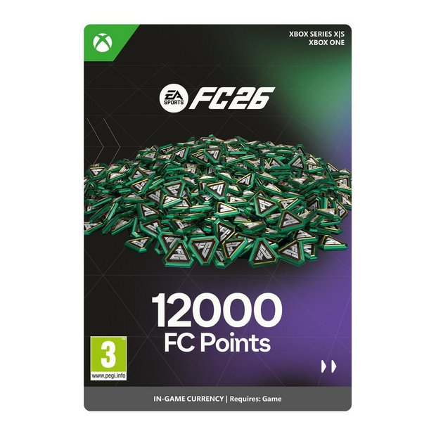 Buy EA Sports FC 26: 12000 FC Points Xbox One Series X|S Xbox