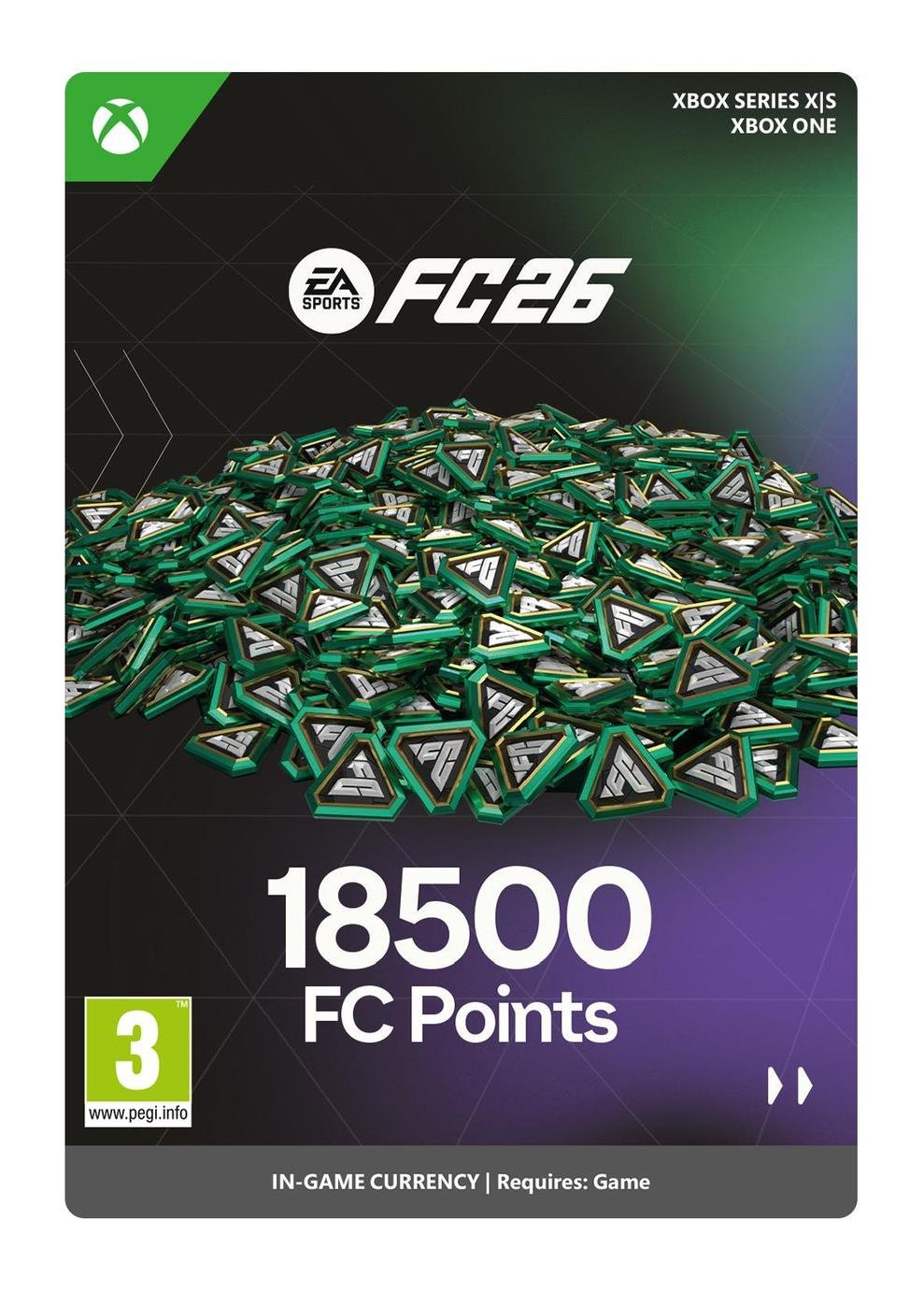 EA Sports FC 26: 18500 FC Points Xbox One & Series X|S