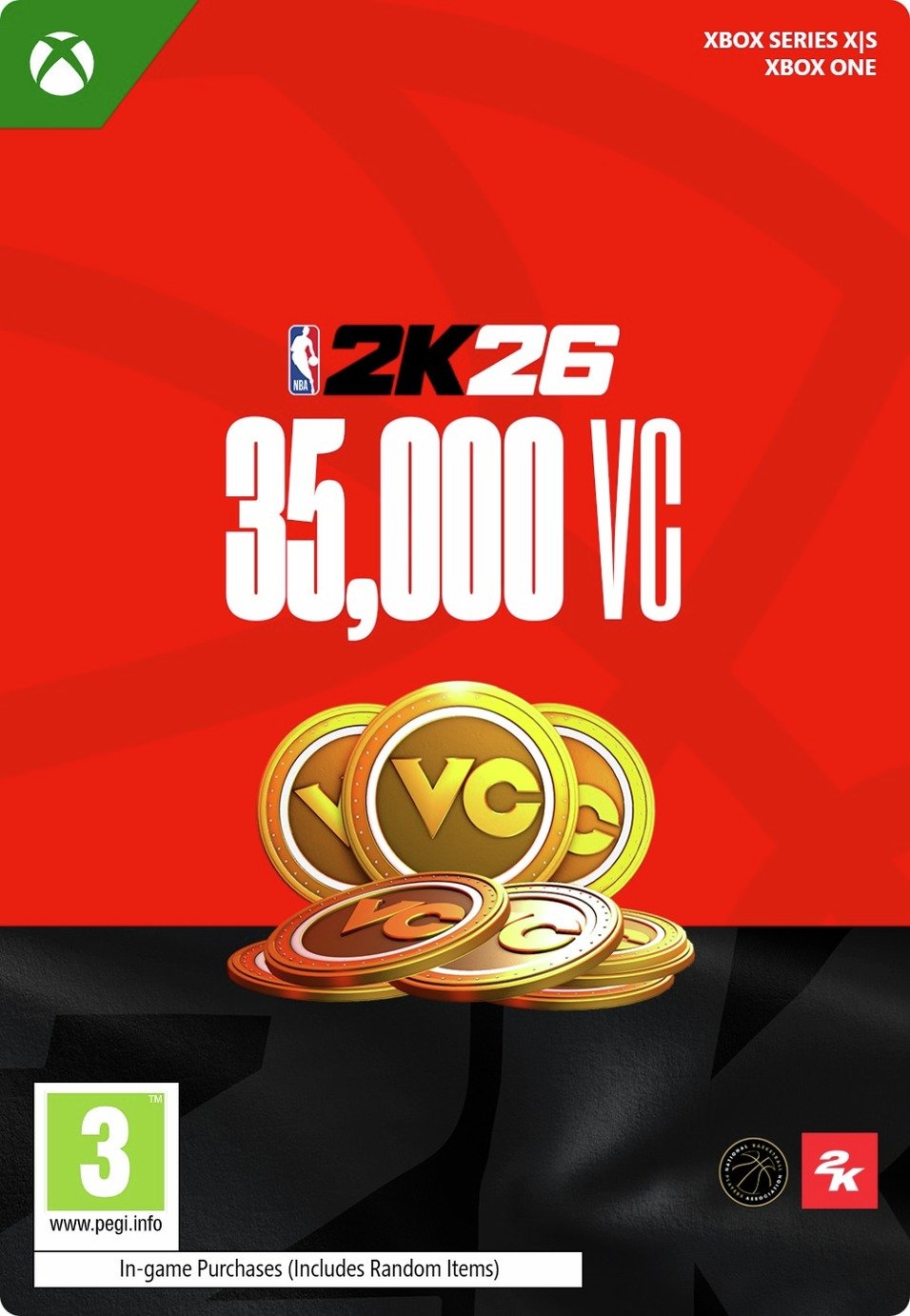 NBA 2K26 35000 Virtual Currency Xbox Series X|S & Xbox One
