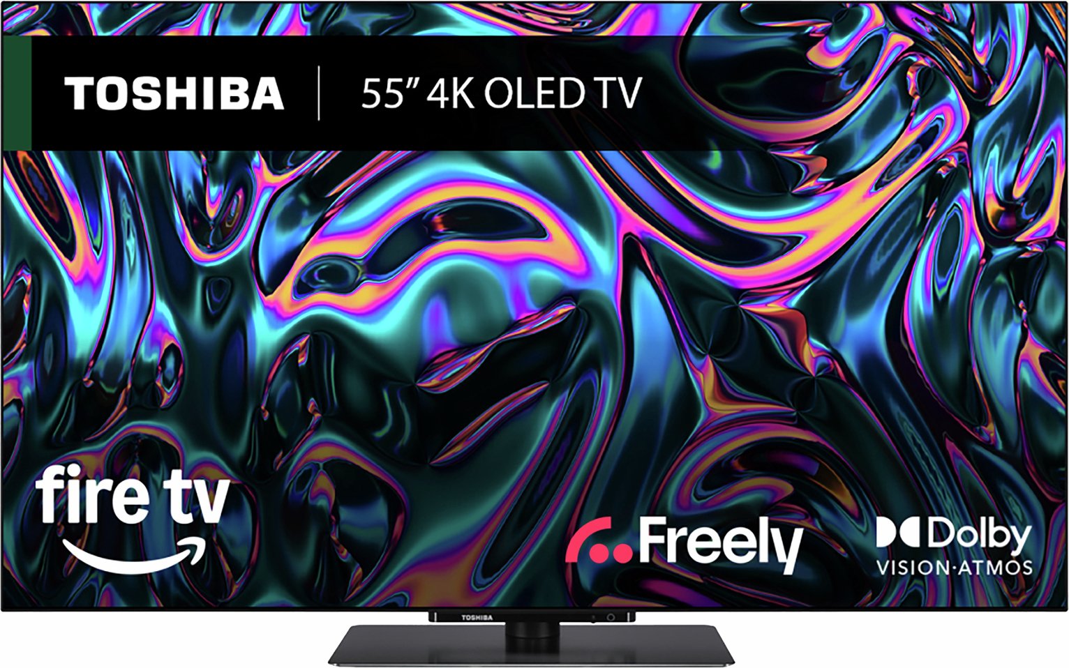 Toshiba 55 Inch 55XF9F53DB Smart 4K UHD HDR OLED Freely TV