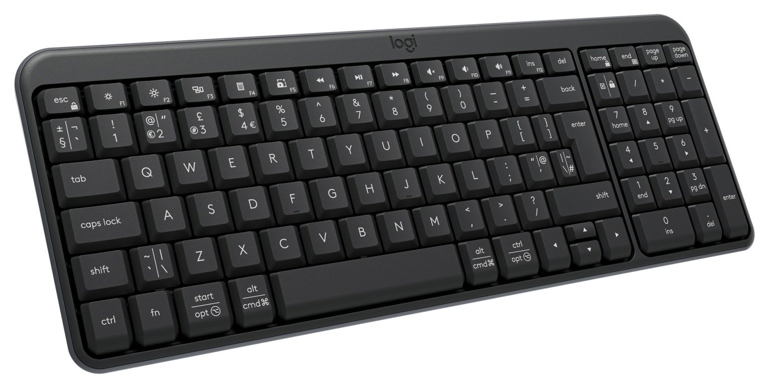 Logitech K250 Bluetooth Wireless Keyboard - Black