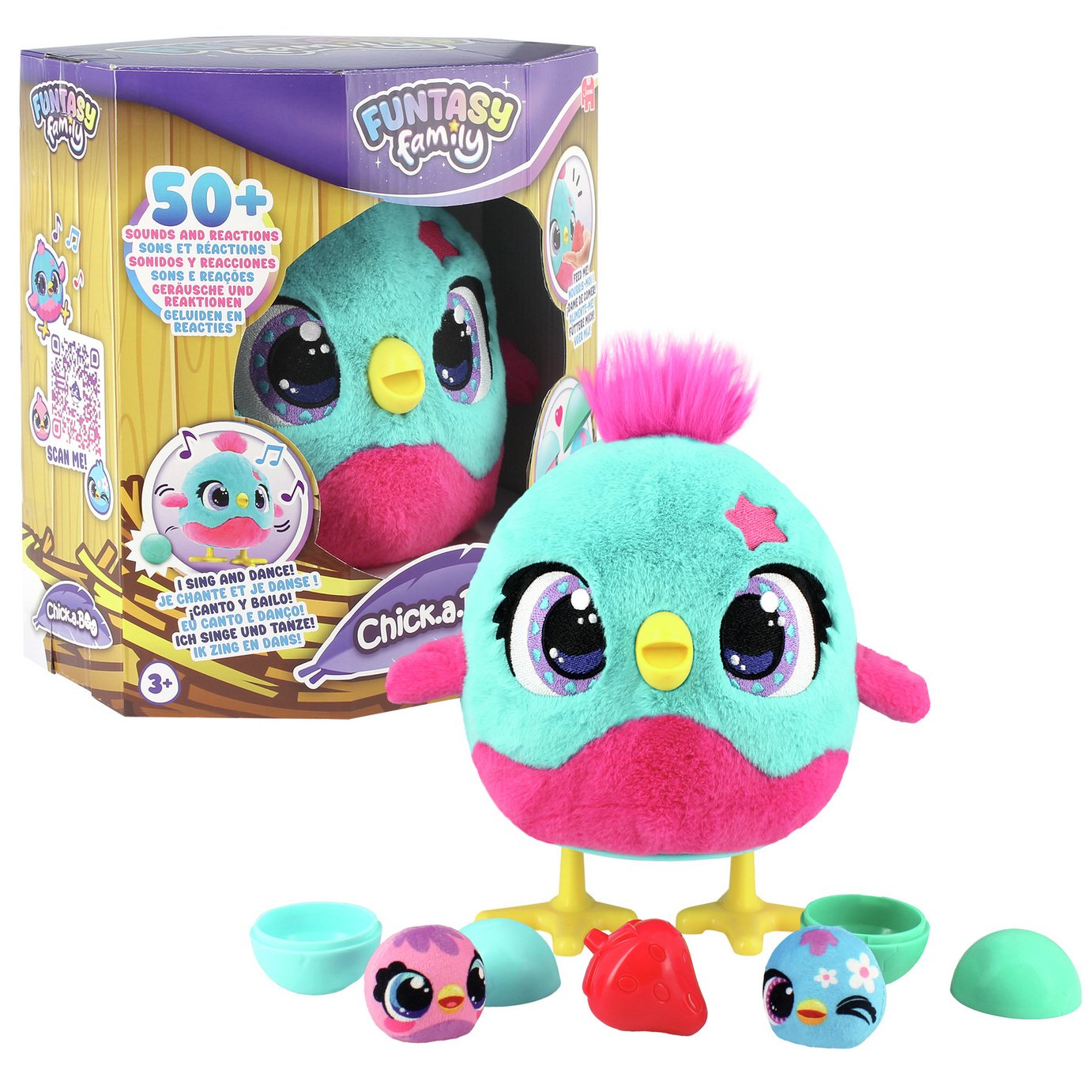 Funtasy Family Chick A Boo Interactive Plush Toy