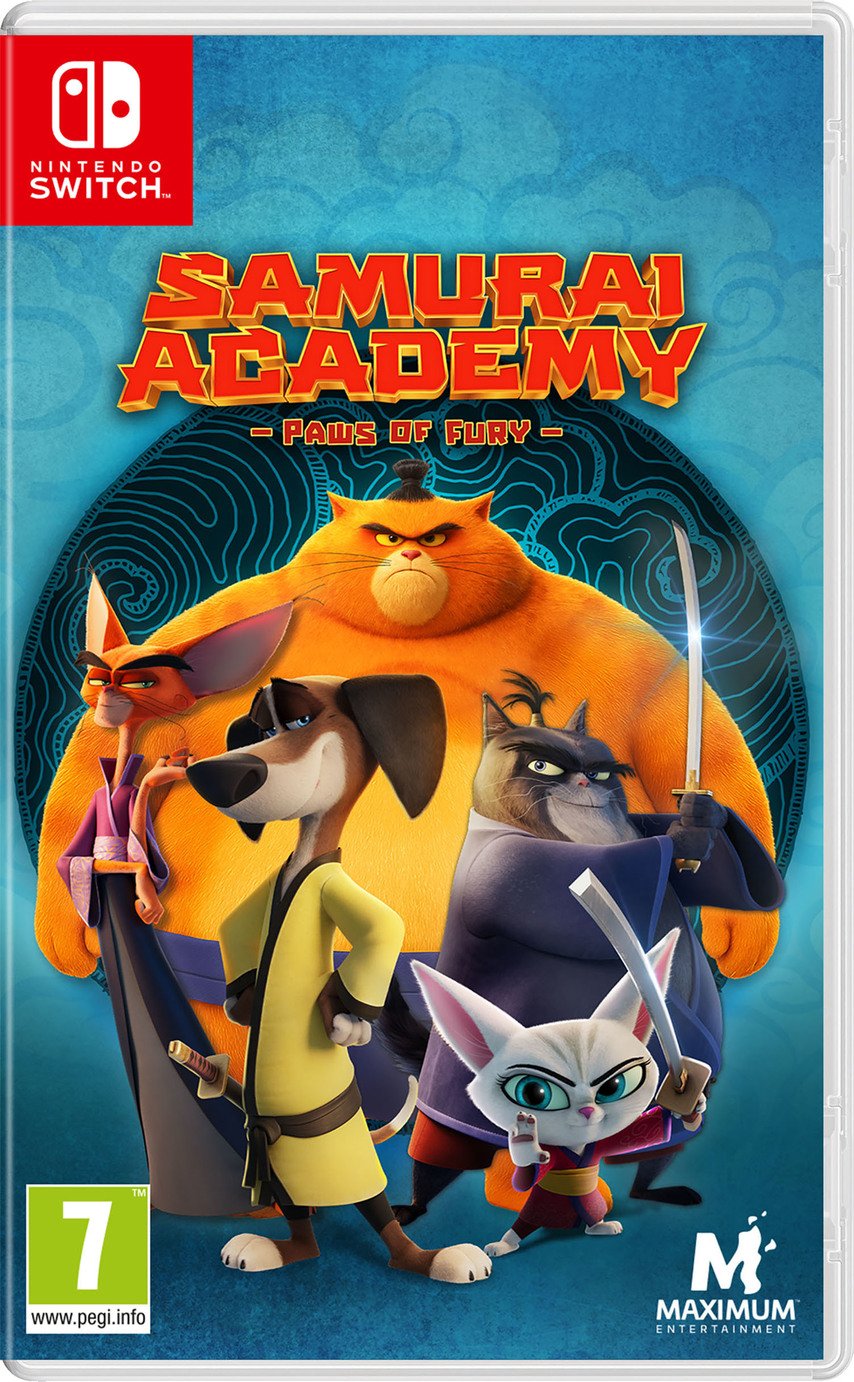Samurai Academy: Paws of Fury Nintendo Switch Game 