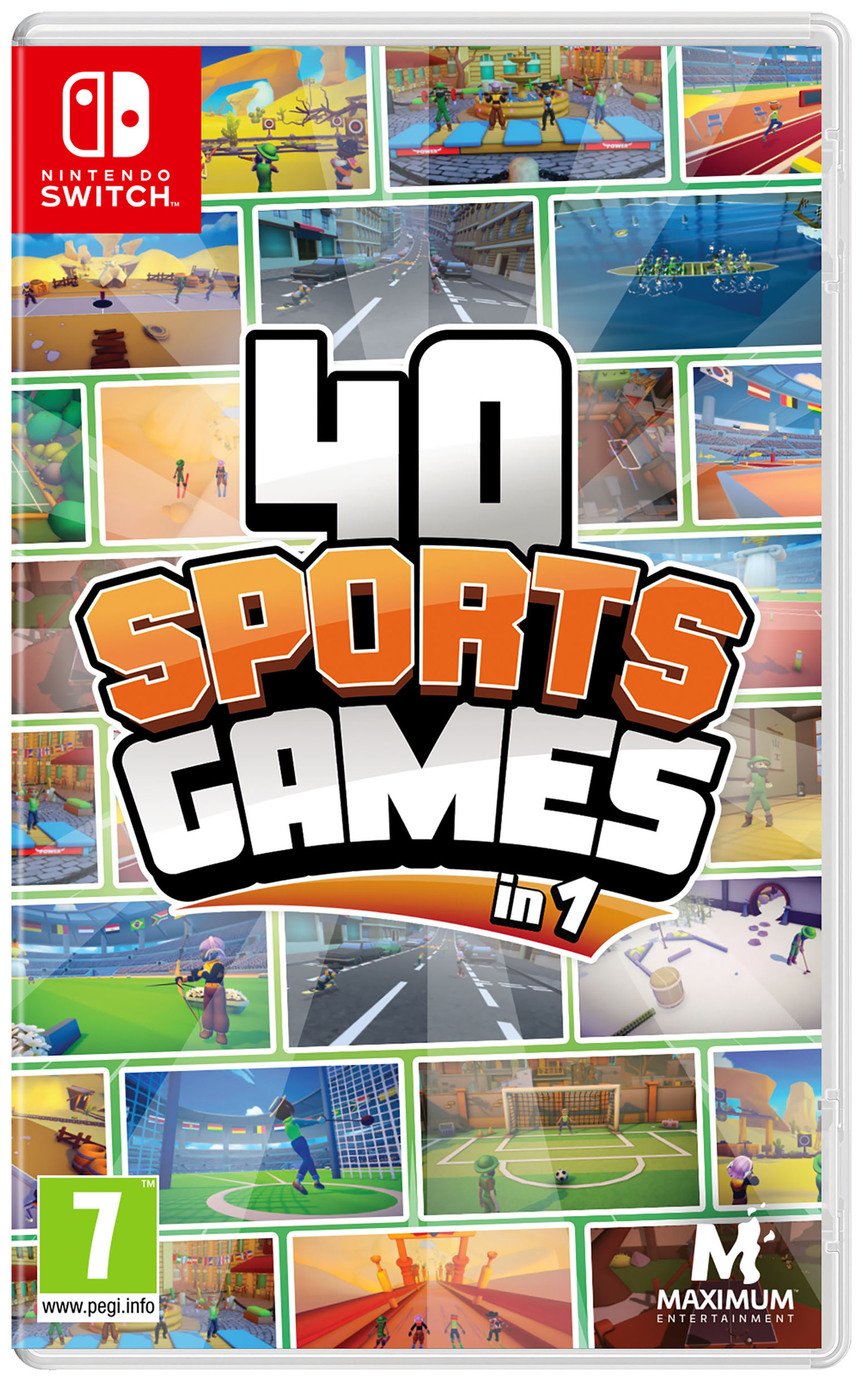 40 Sports Games In 1 Nintendo Switch Game