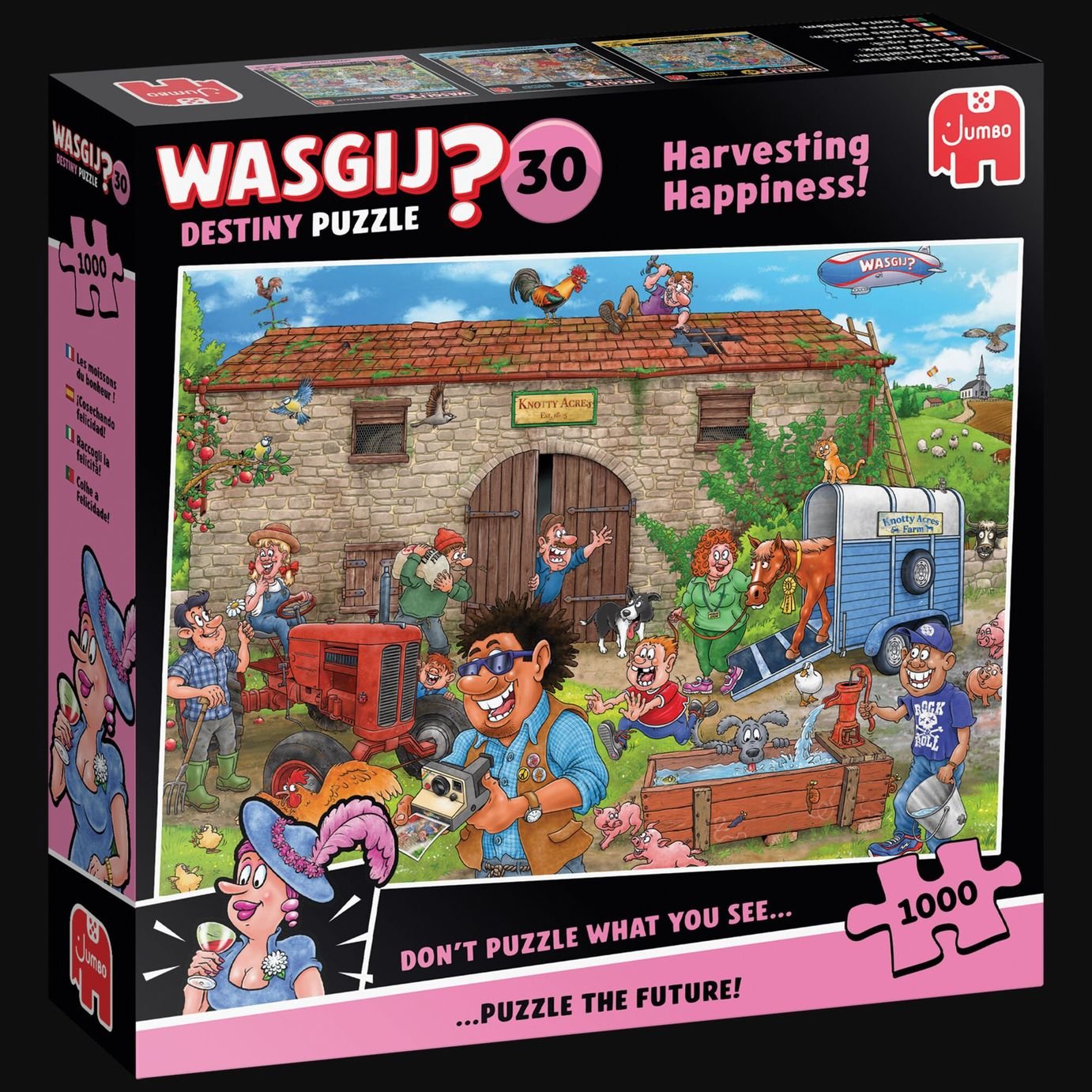 Wasgij Harvesting Happiness 1000 Piece Destiny Jigsaw Puzzle