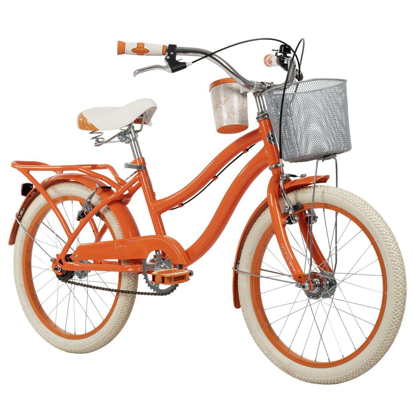 Huffy Deluxe 20 inch Wheel Size Cruiser Bike - Orange