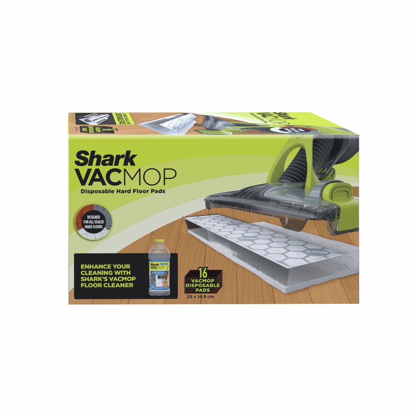 Shark VacMop 16 Disposable Hard Floor Pad Refills