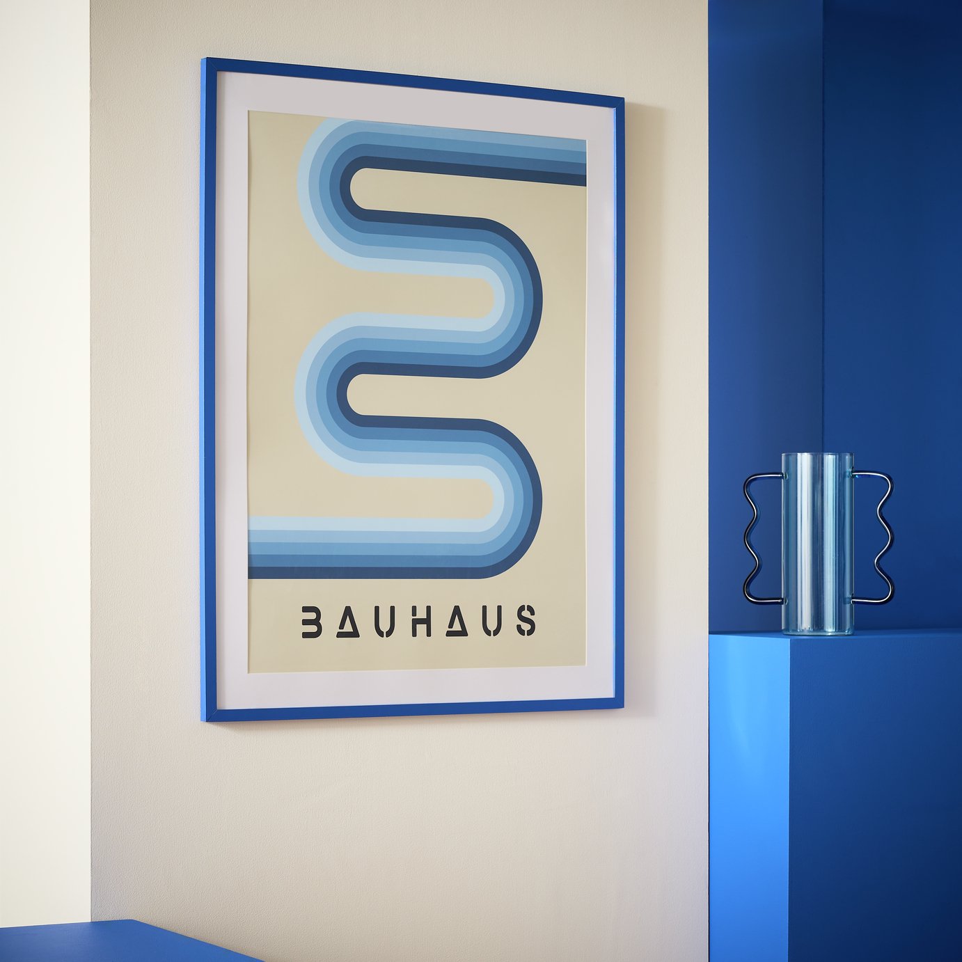 Habitat Blue Cobalt Picture Frame - 20x28''