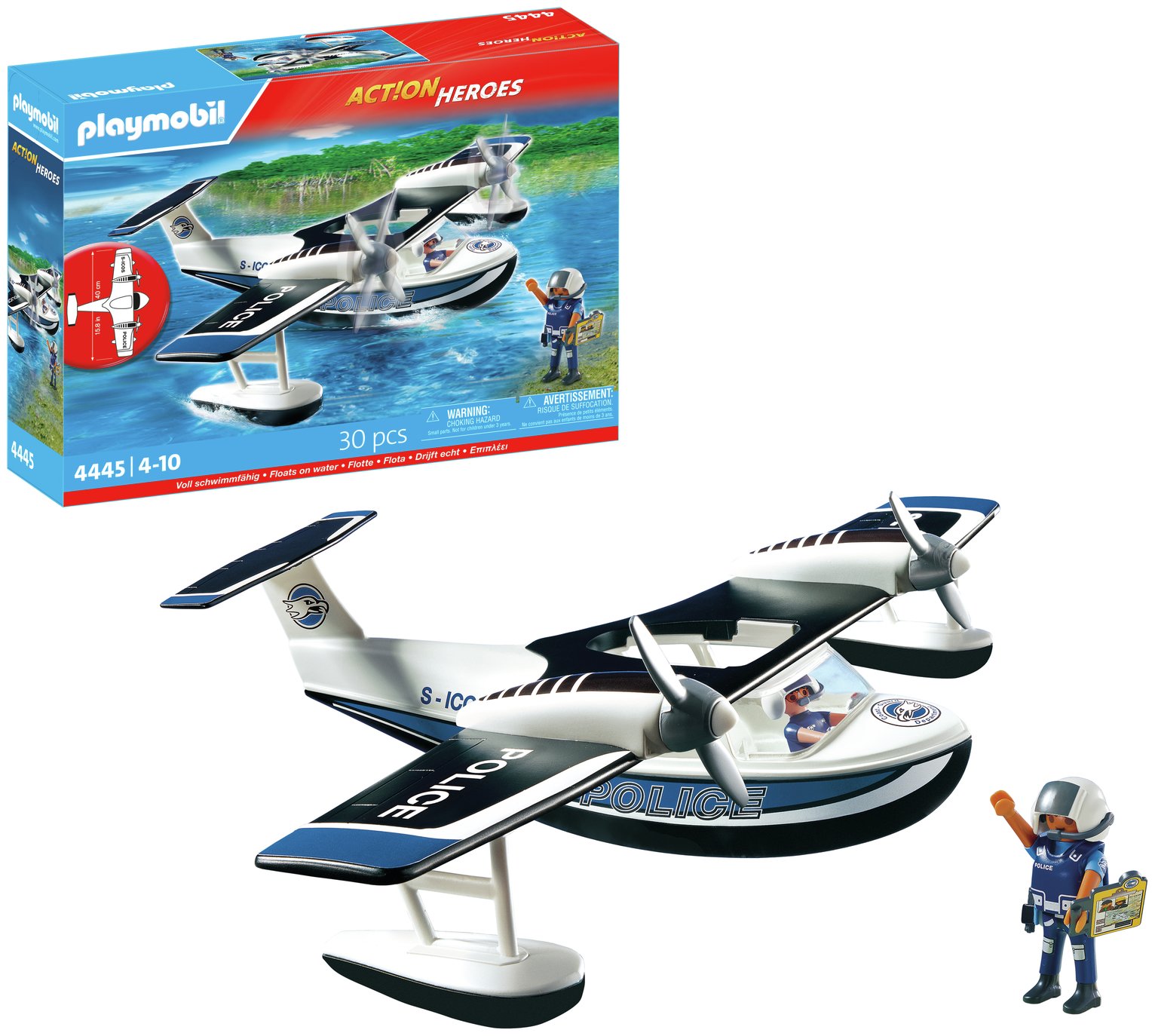 Playmobil 4445 Police Seaplane