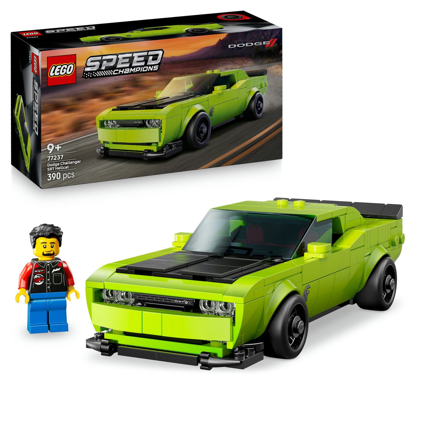 LEGO Speed Champions Dodge Challenger SRT Hellcat Car 77237
