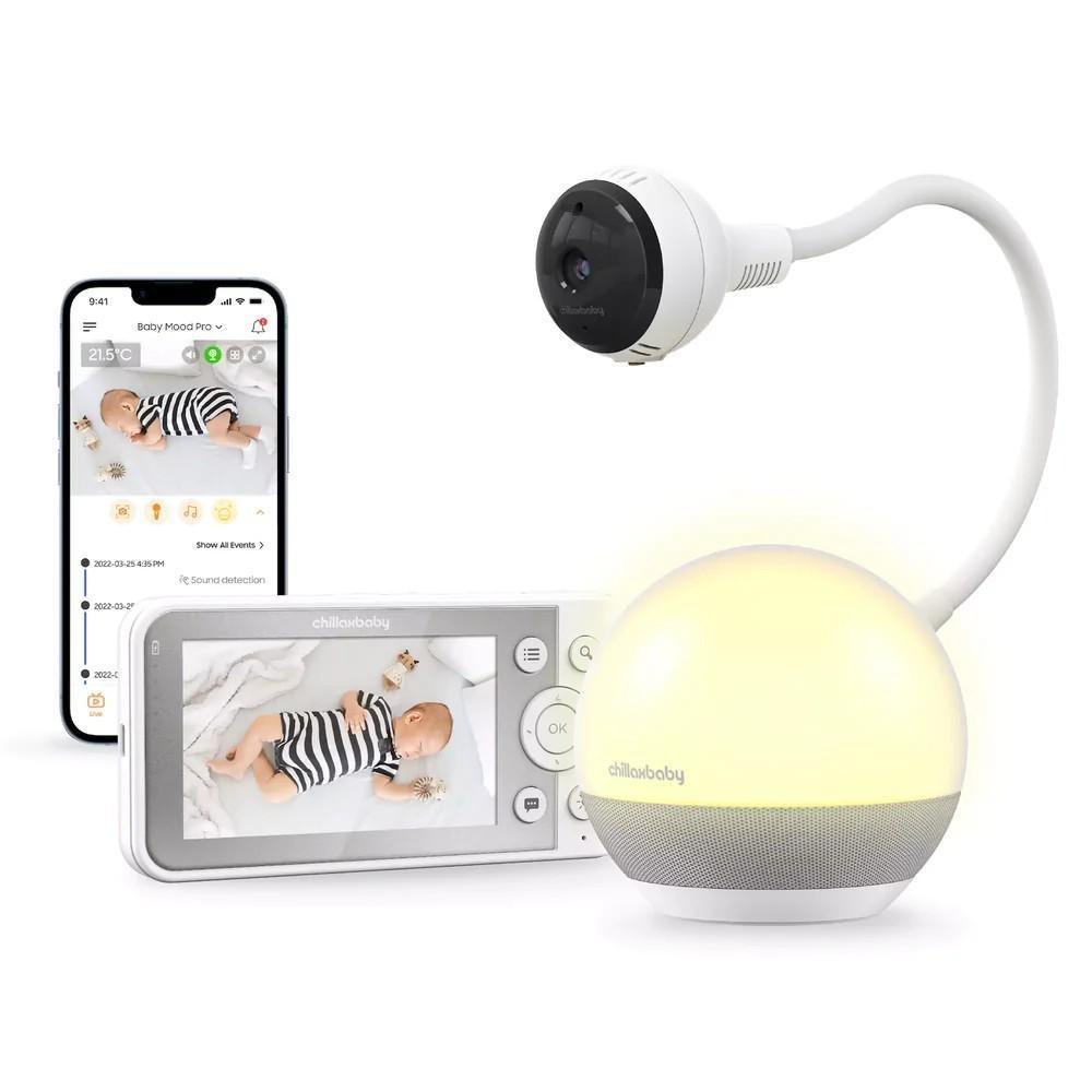 Chillax DM610 360° Mood Sleep Baby Monitor 