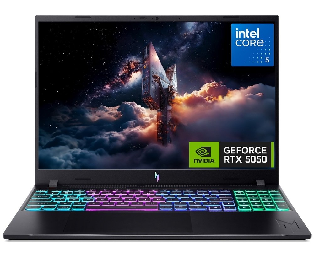 Acer Nitro V16 16In C5-210H 16GB 512GB RTX 5050 Gaming Laptop