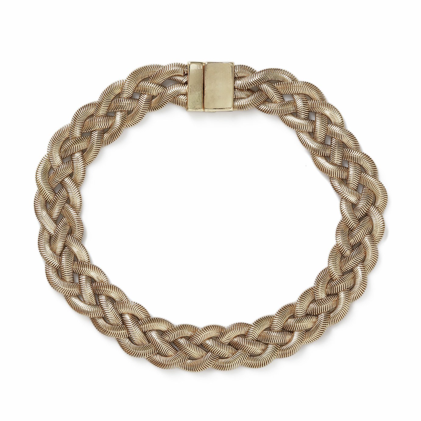 Freedom  Gold Plated Snake Chain Necklace