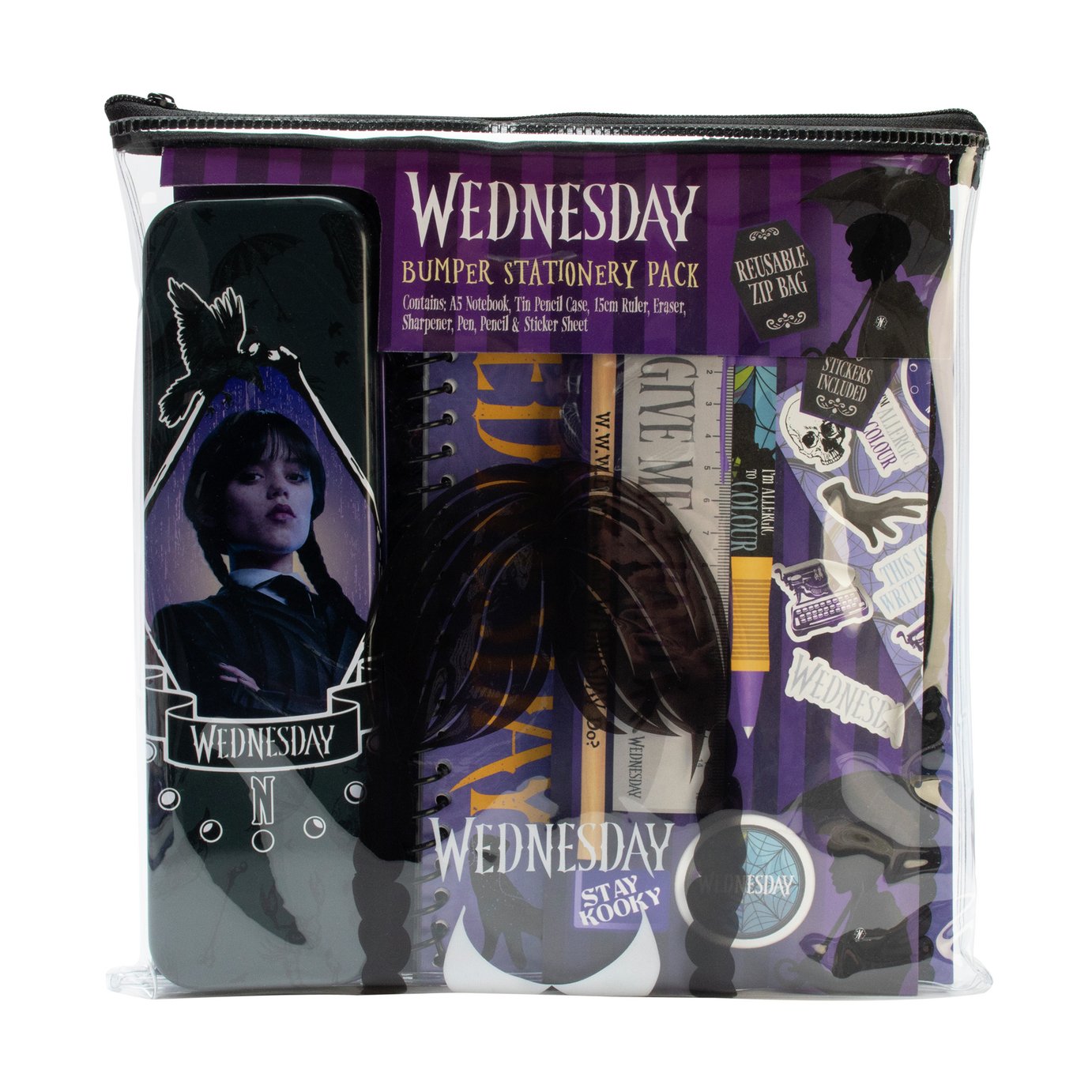 Wednesday Stationery Bumper Pack