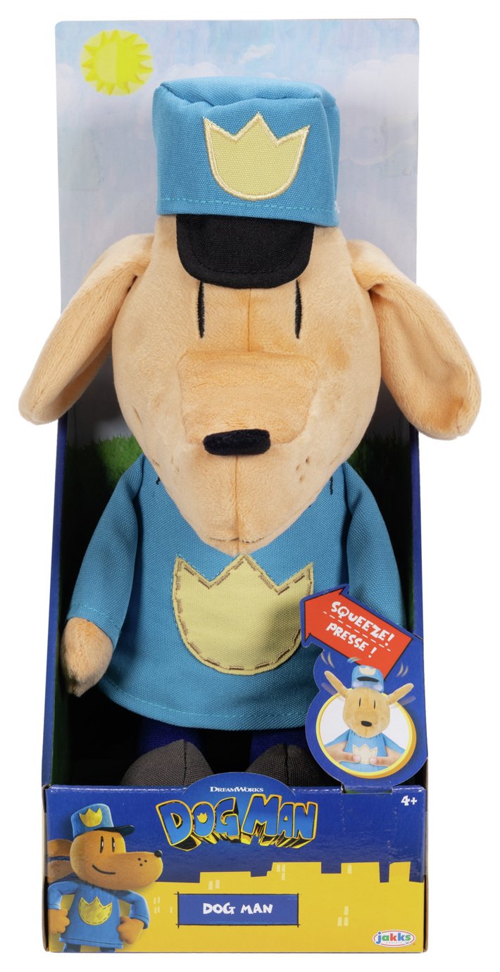 Dog Man Feature Soft Toy