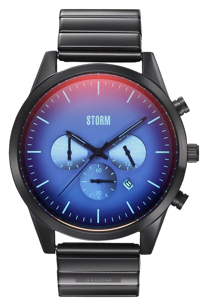 STORM Crusader Blue Dial Stainless Steel Strap Watch