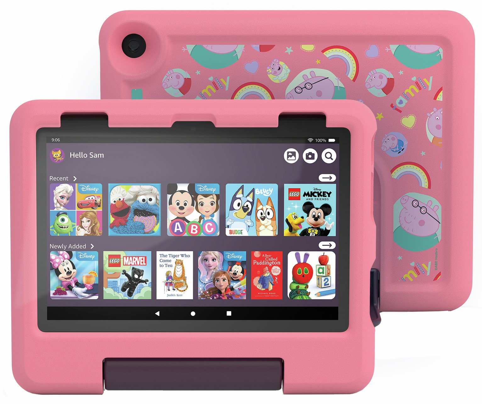 Amazon Fire HD 8 Kids Tablet (Peppa Pig) 8 Inch 32 GB - Pink