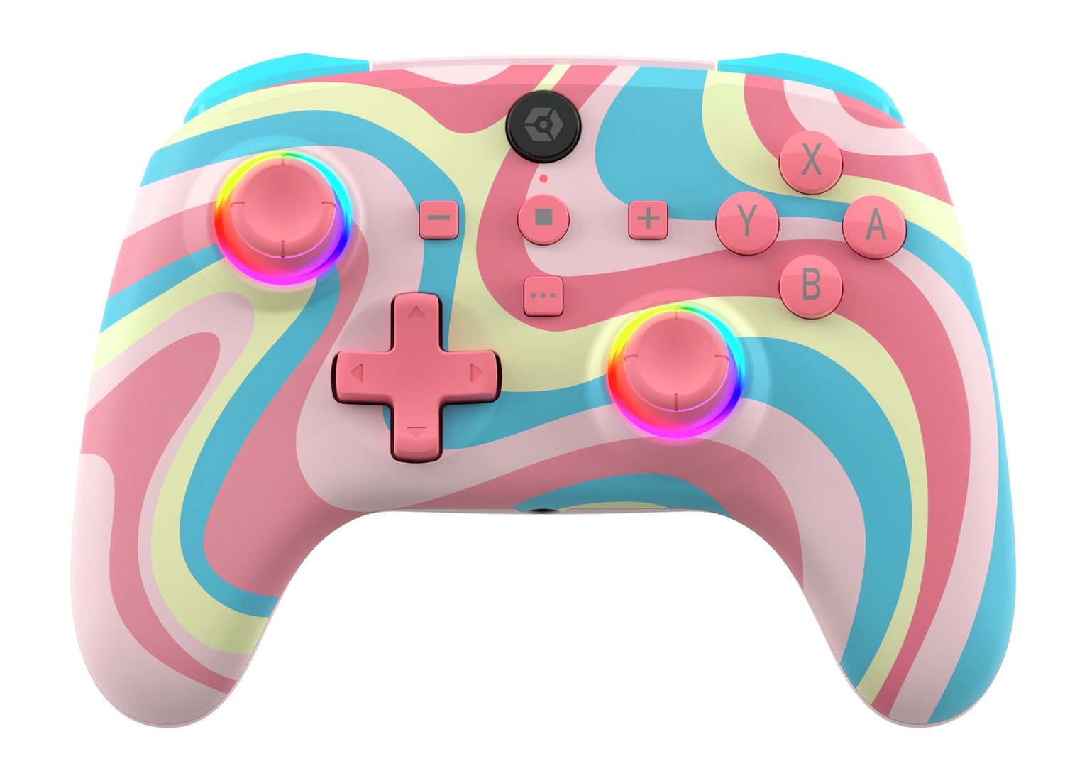 Gioteck WX5+ Switch 2,Switch,PC Wireless Controller - Swirl