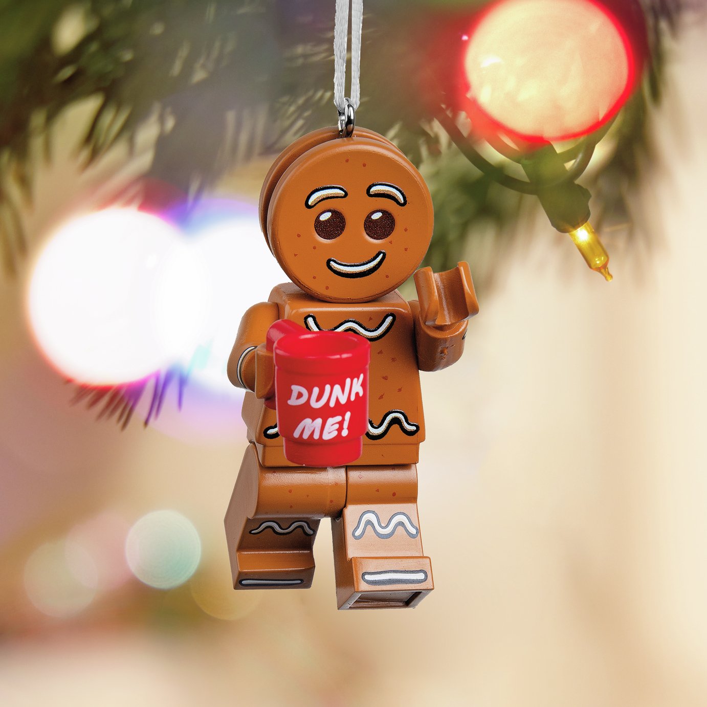 Hallmark LEGO Keepsake Gingerbread Man Hanging Ornament