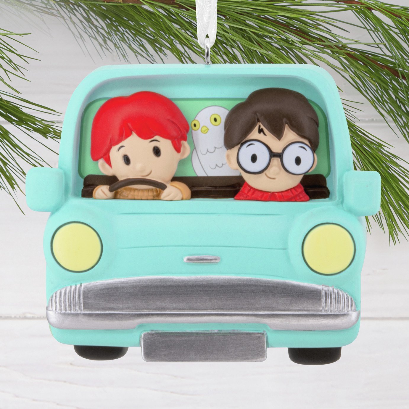 Hallmark Harry Potter Flying Car Hanging Ornament