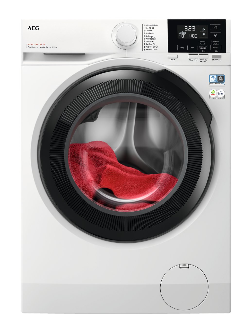 AEG LFR61944AD 9KG 1400 Spin Washing Machine - White