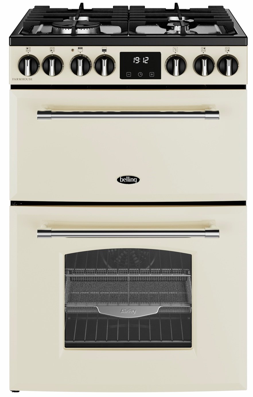Belling 444411814 60cm Dual Fuel Cooker - Cream
