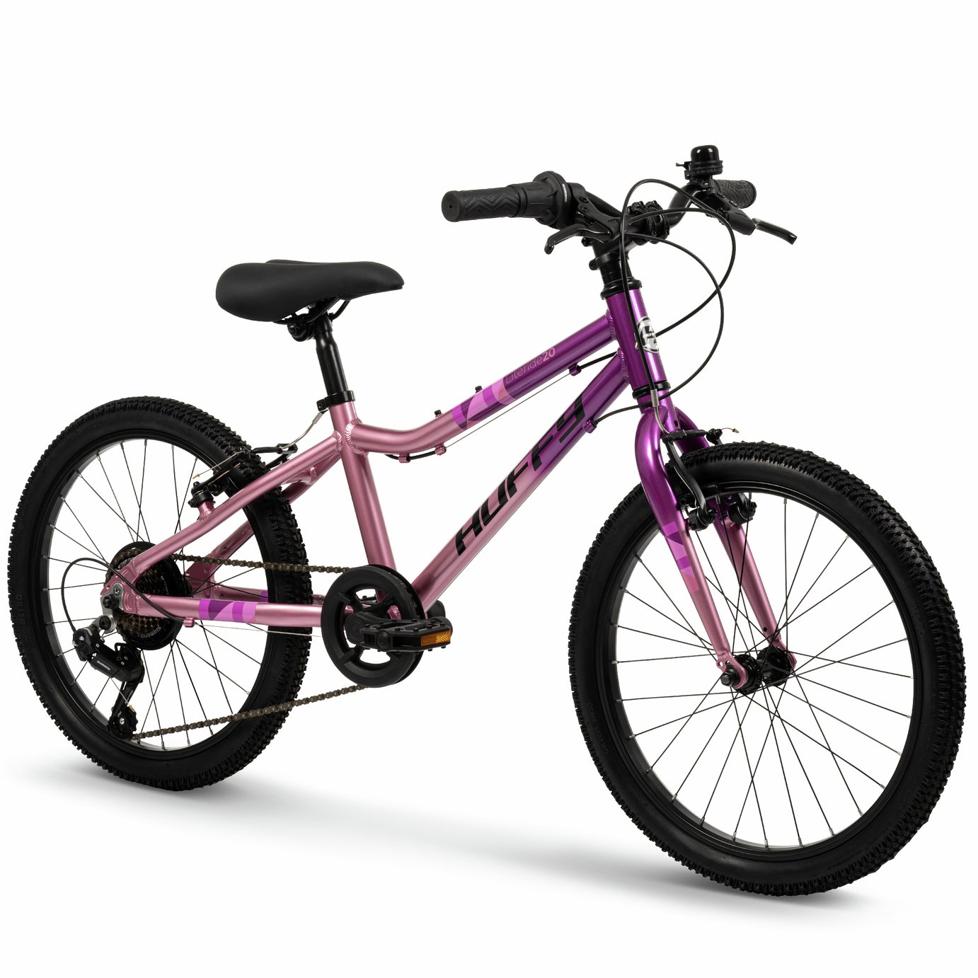 Huffy 20 inch Wheel Size Kids Beginner Bike - Pink