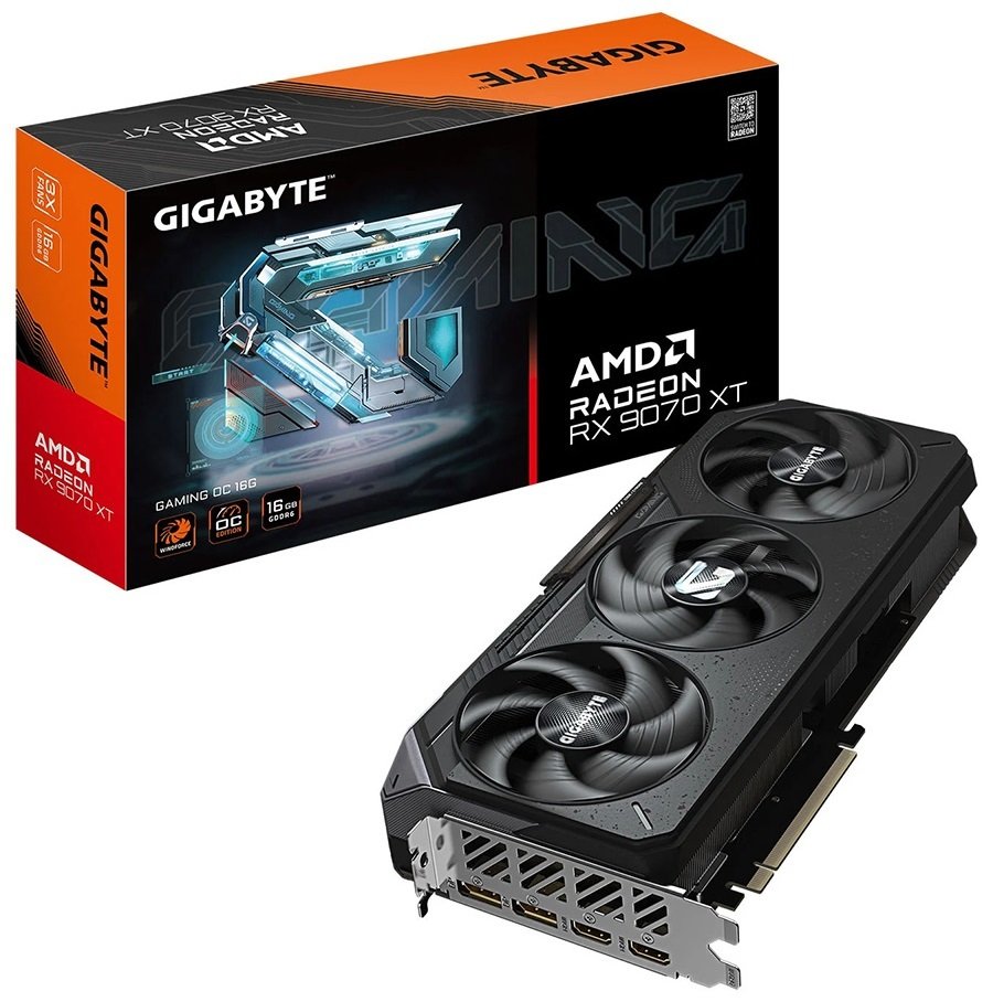 Gigabyte Radeon RX 9070 XT GAMING OC 16GB Graphics Card