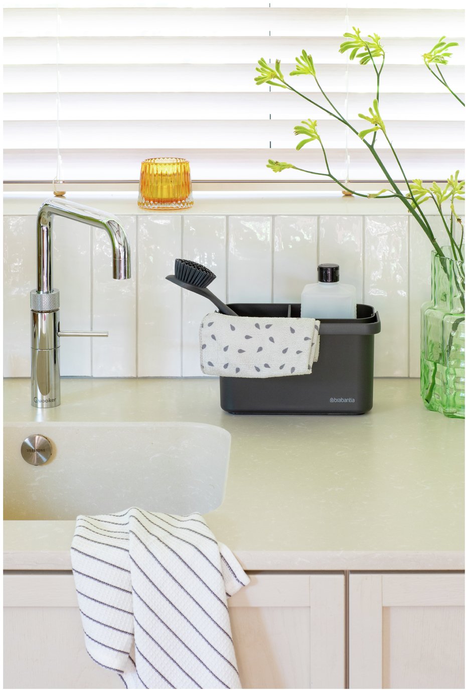 Brabantia SinkSide Cleaning Caddy - Dark Grey