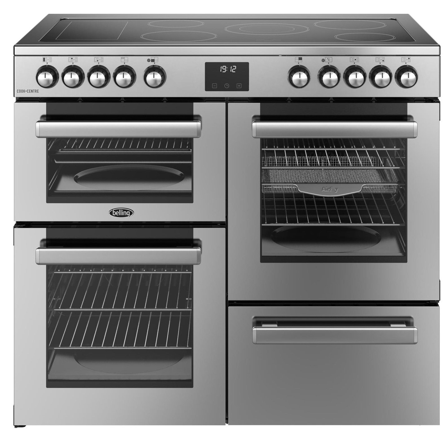 Belling 444411798 100cm Electric Range Cooker - S/Steel