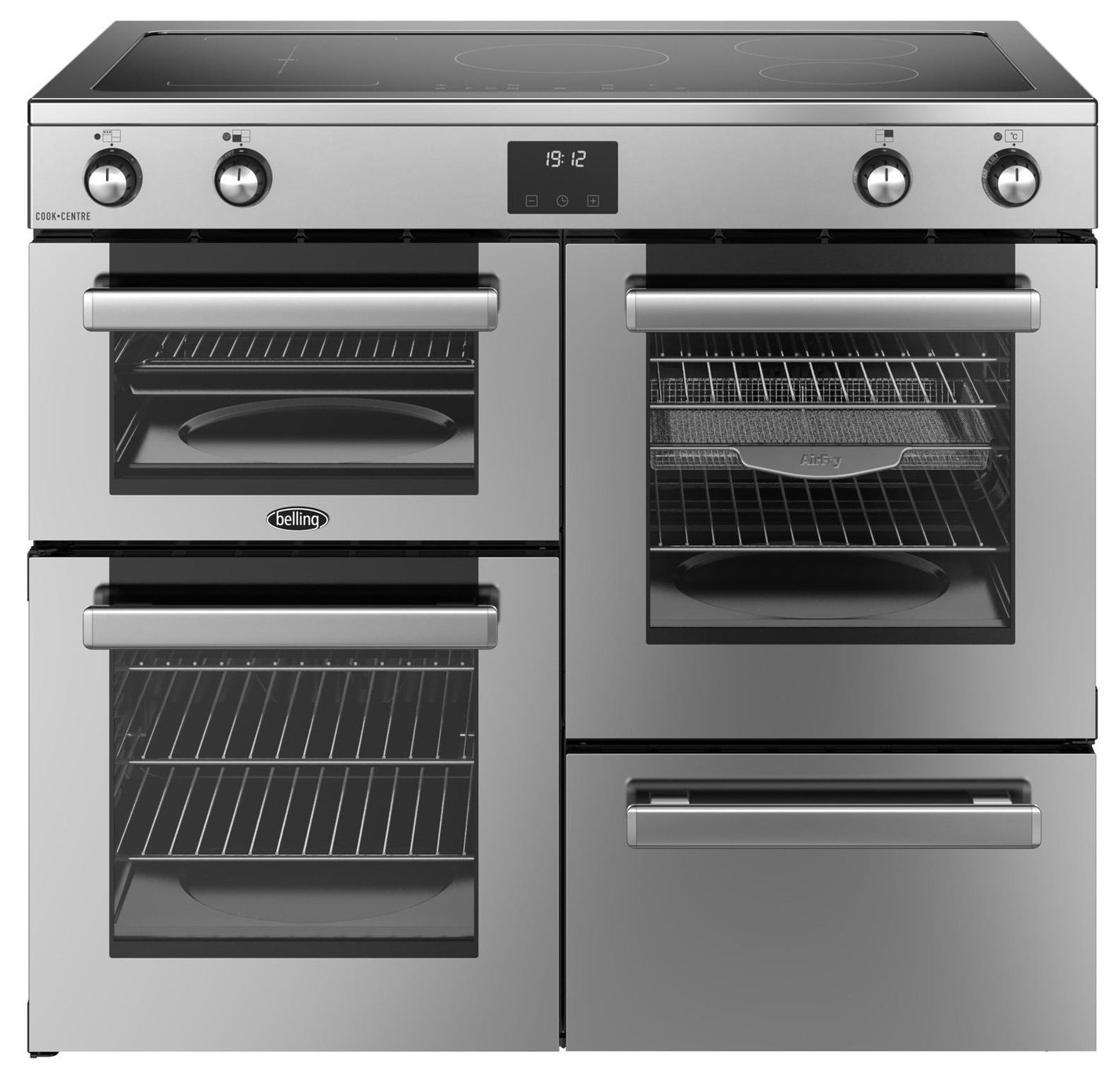 Belling 444411802 100cm Electric Range Cooker - S/Steel