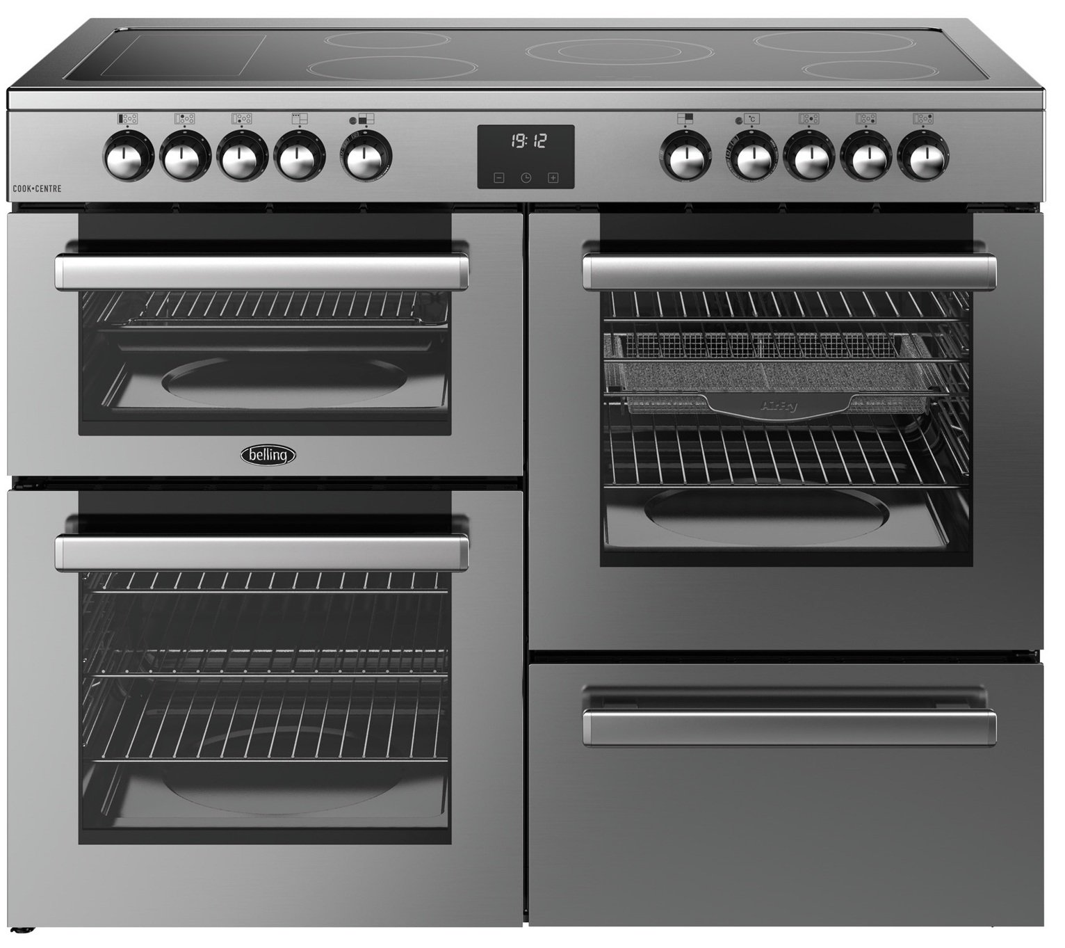 Belling 444411804 110cm Electric Range Cooker - S/Steel