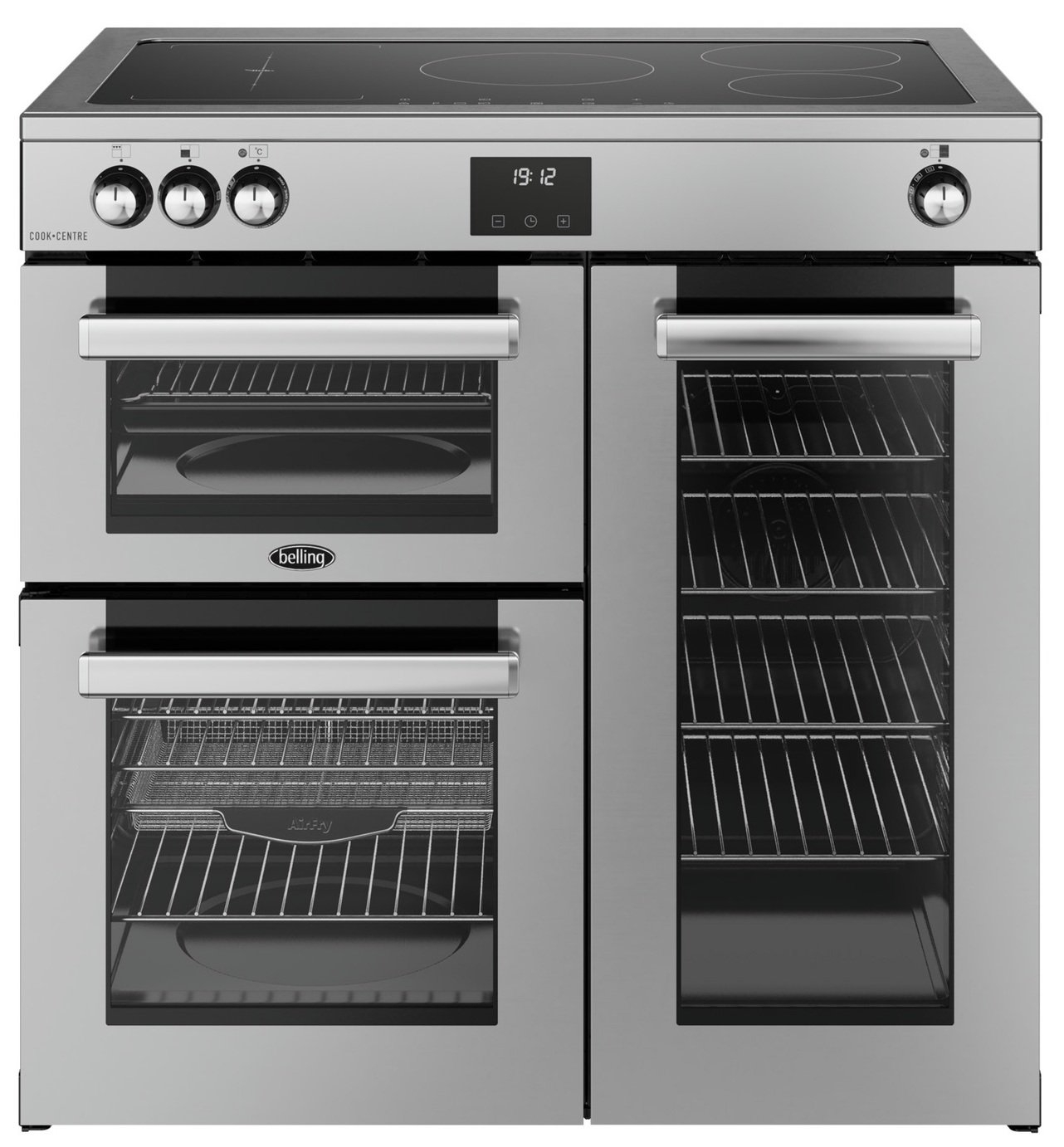 Belling 444411796 90cm Electric Range Cooker - S/Steel