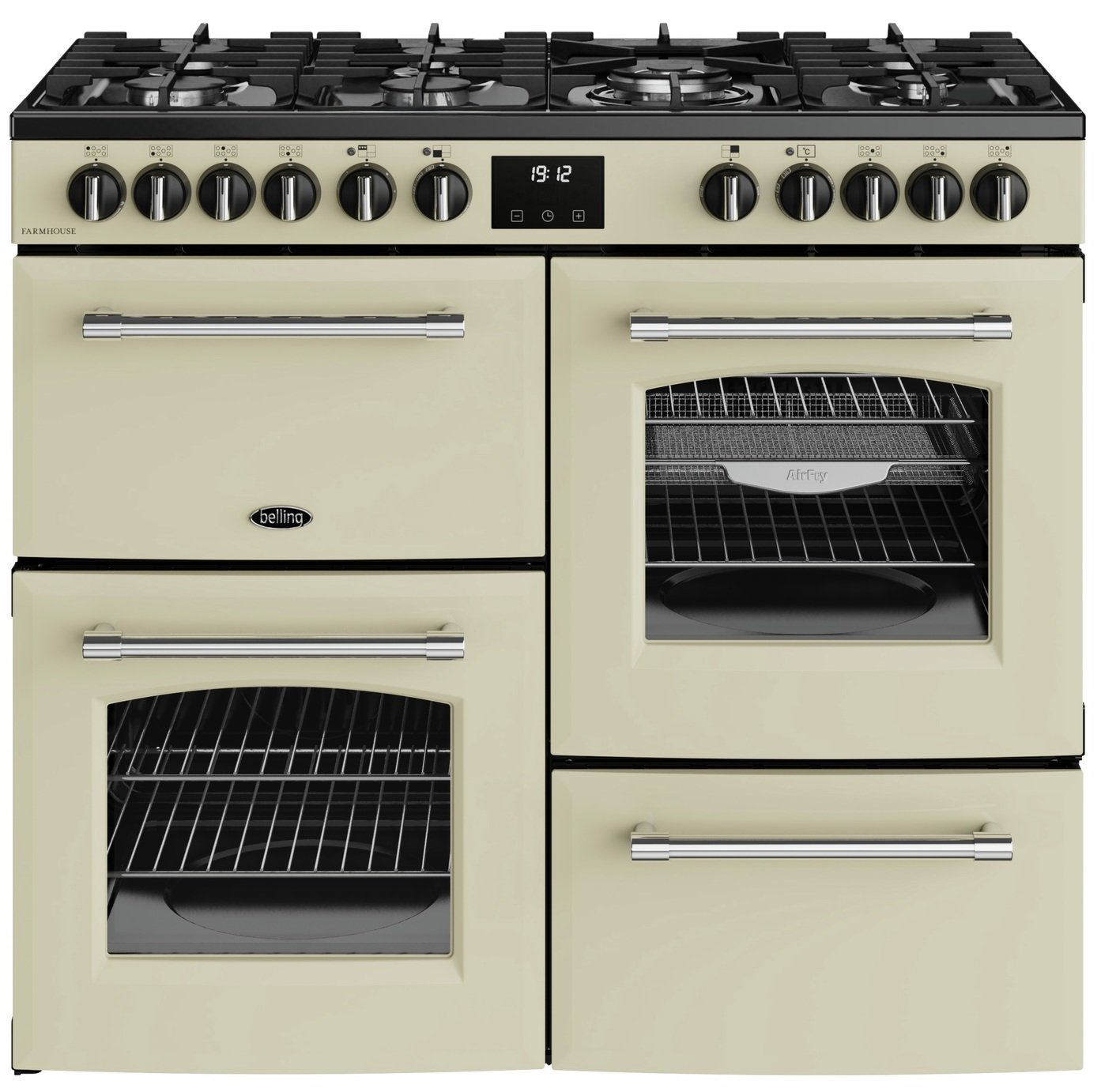 Belling 444411830 100cm Dual Fuel Range Cooker - Cream