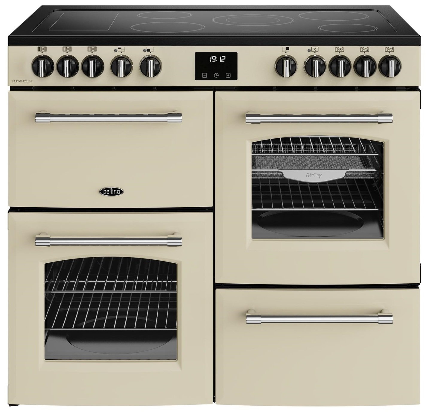 Belling 444411827 100cm Electric Range Cooker - Cream