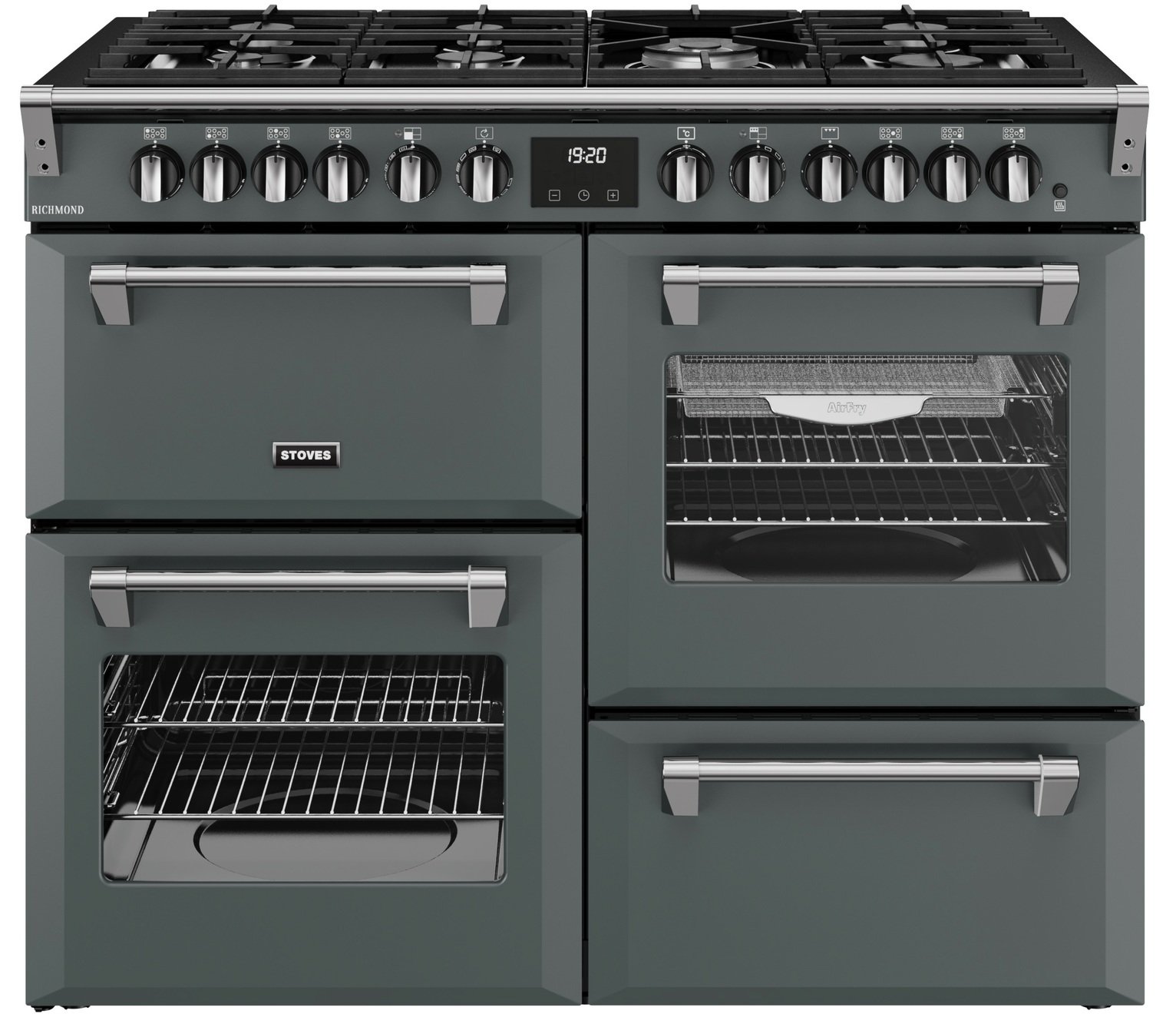 Stoves 444411861 110cm Dual Fuel Range Cooker - Anthracite