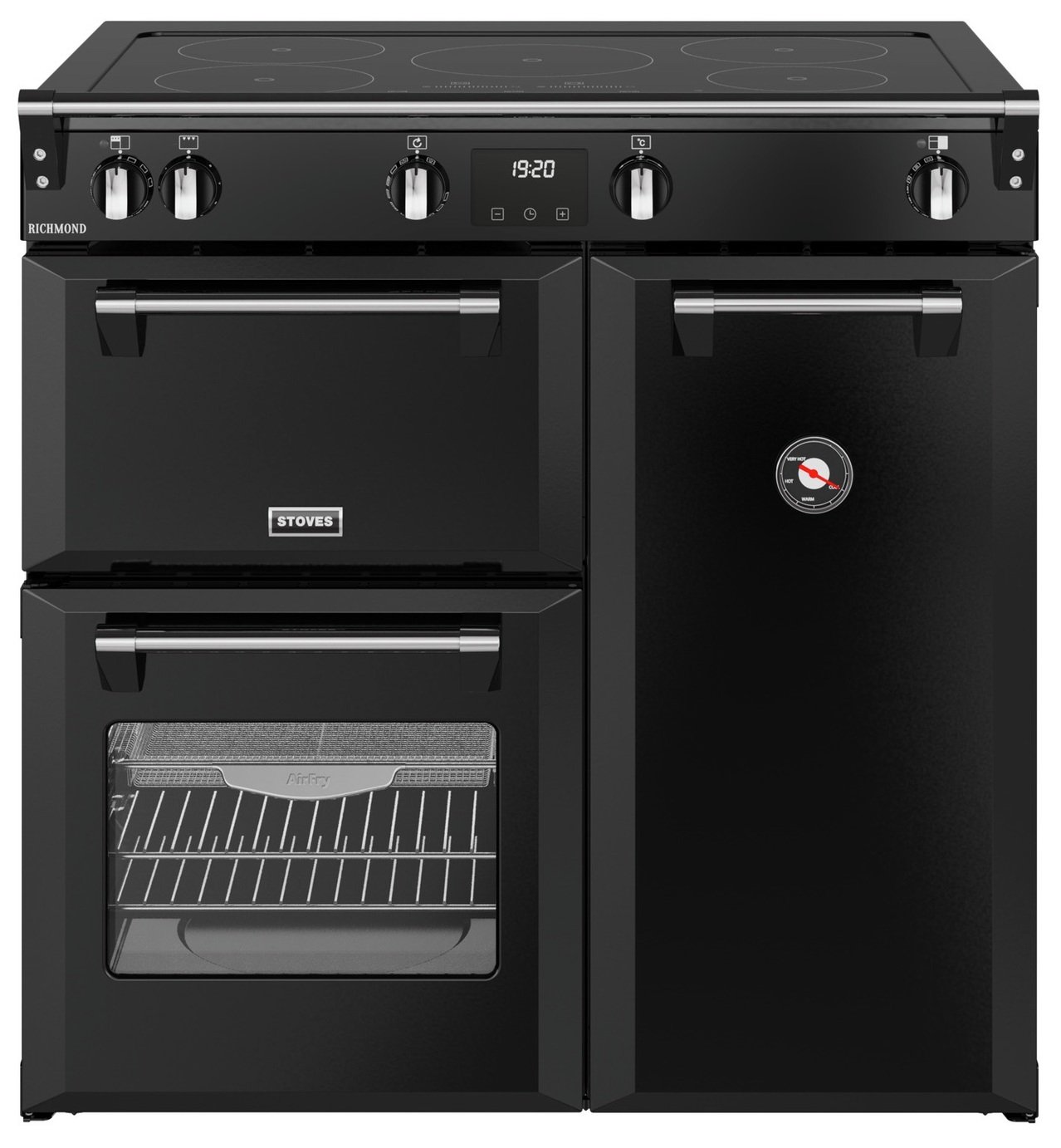 Stoves 444411853 90cm Electric Range Cooker - Black