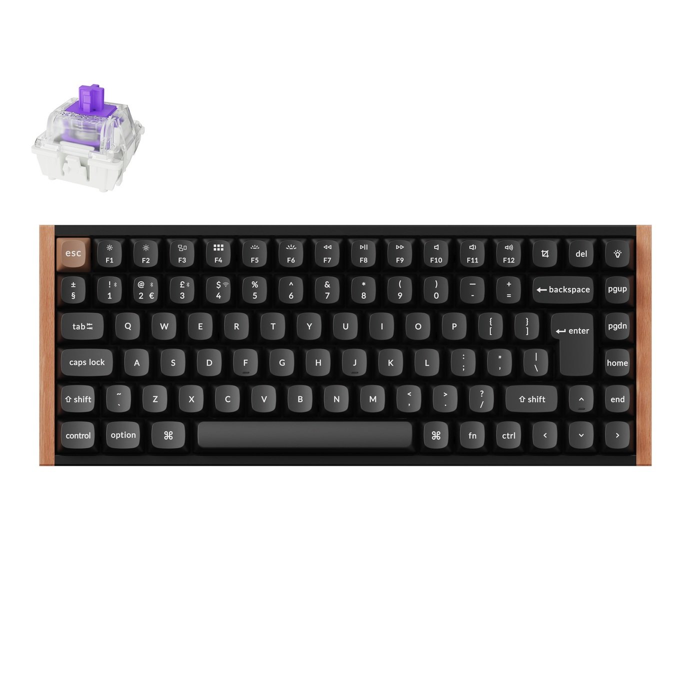 Keychron K2 Wireless Mechanical Keyboard - Black