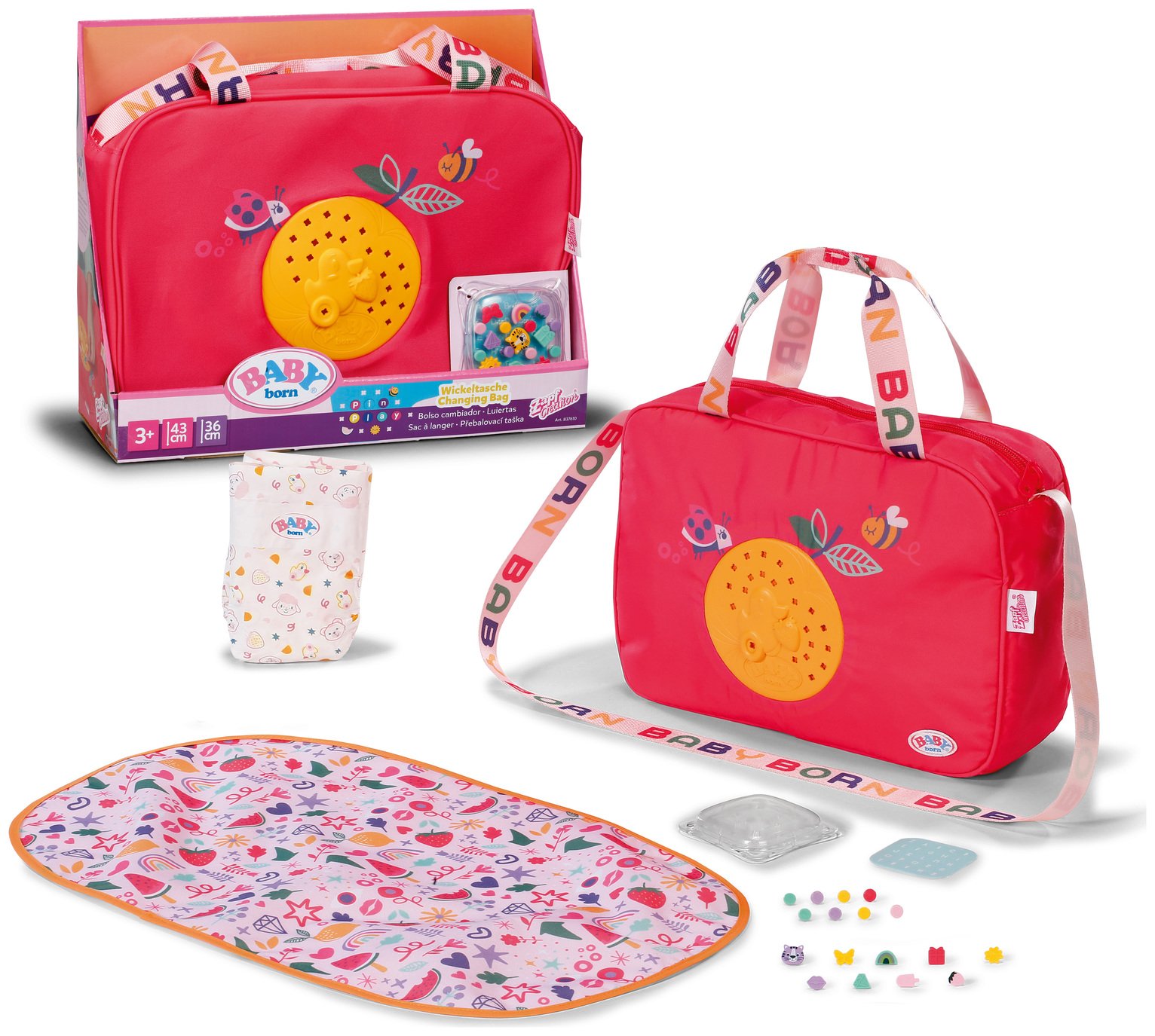 BABY Born Doll Changing Bag