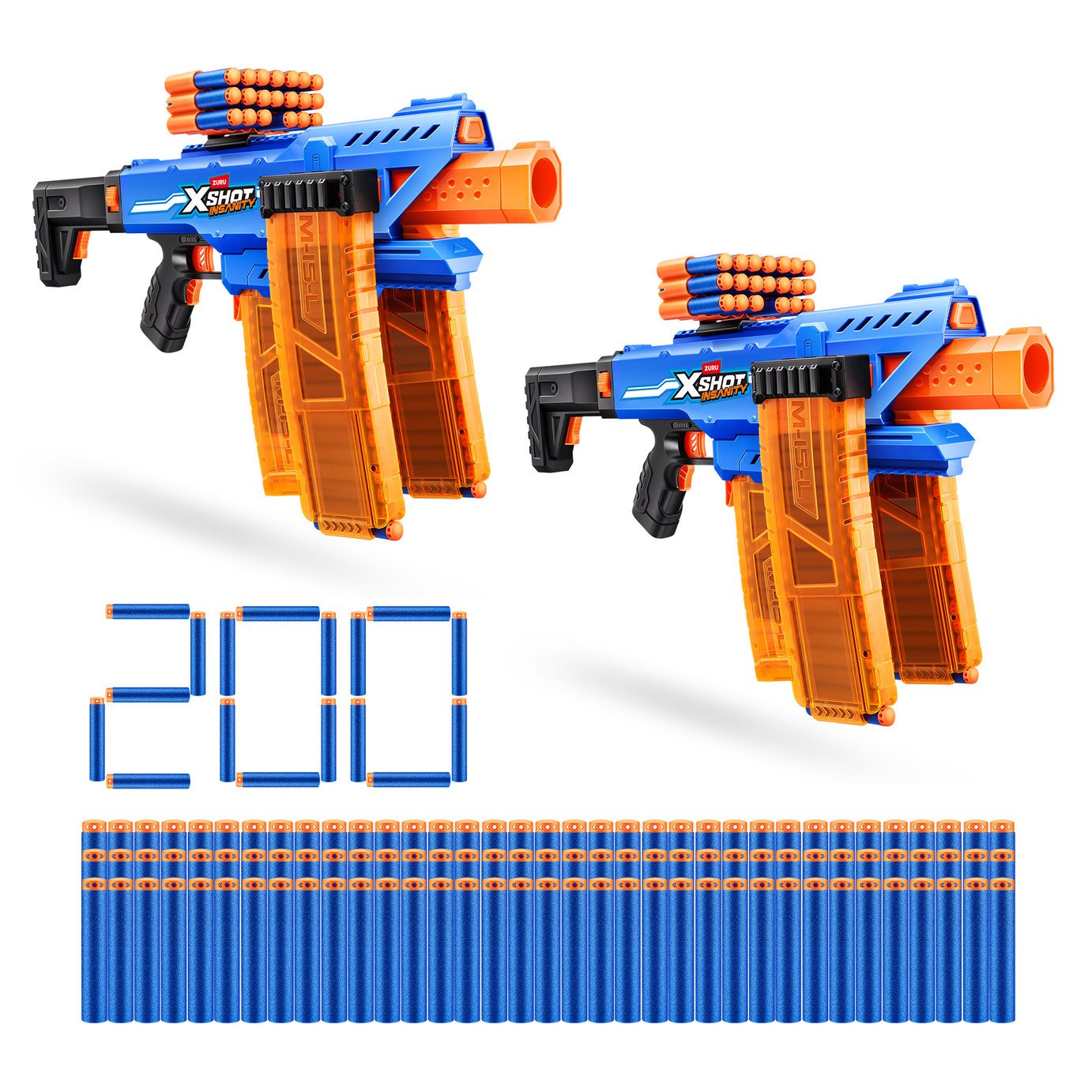  XSHOT Insanity Motorized Clip Mania Blaster