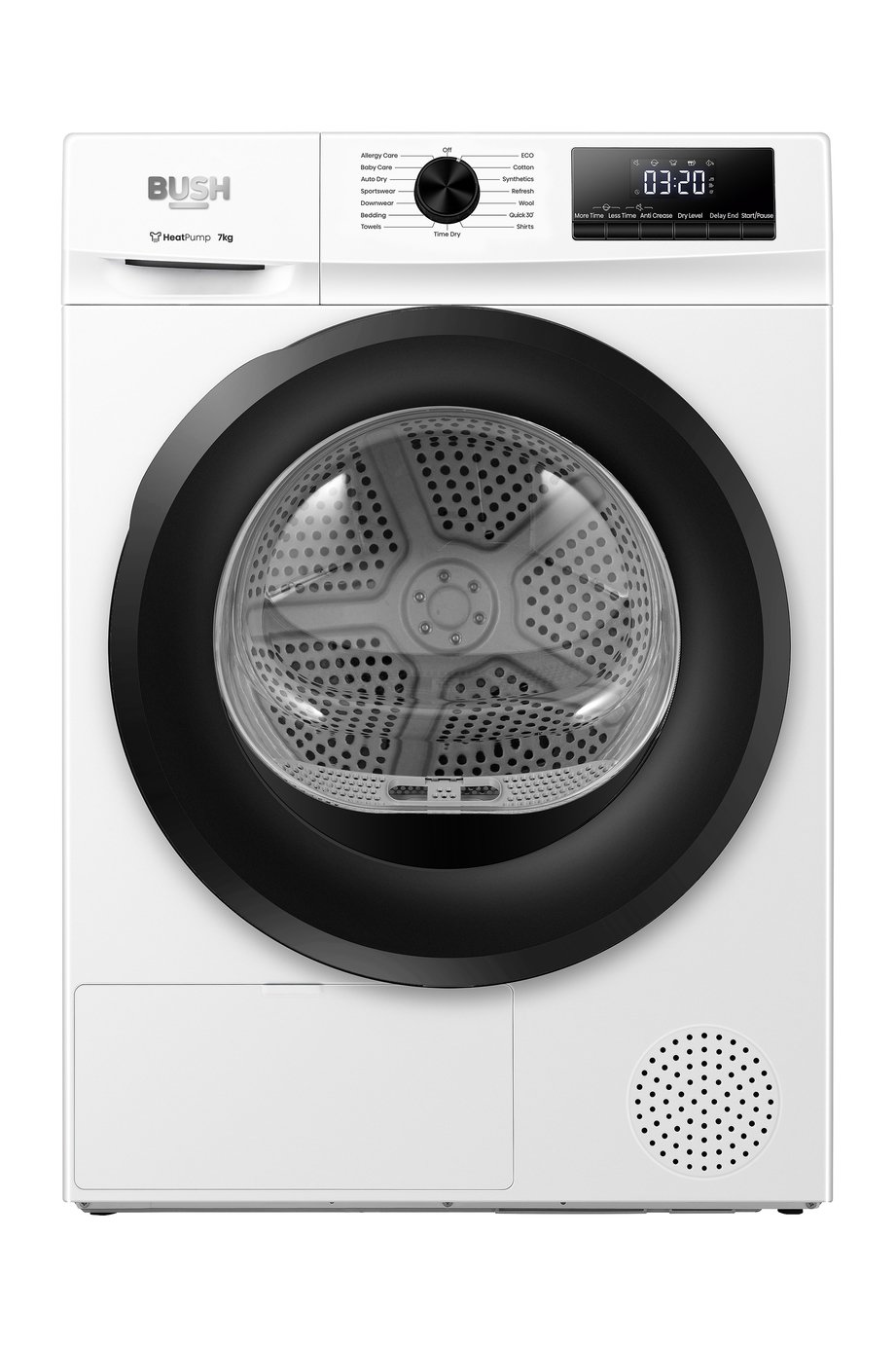 Bush TDHP7KG2025 7KG Heat Pump Tumble Dryer - White