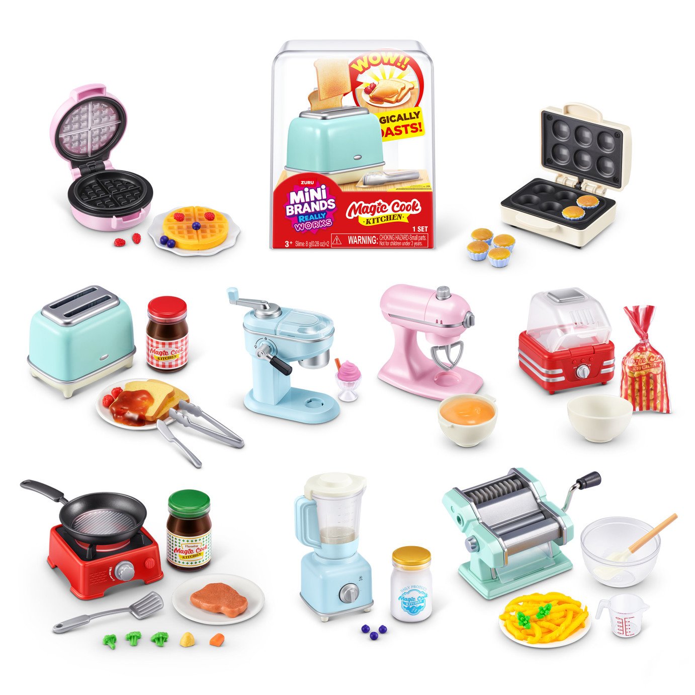 Zuru Mini Brands Really Works Magic Cook Kitchen Series 1