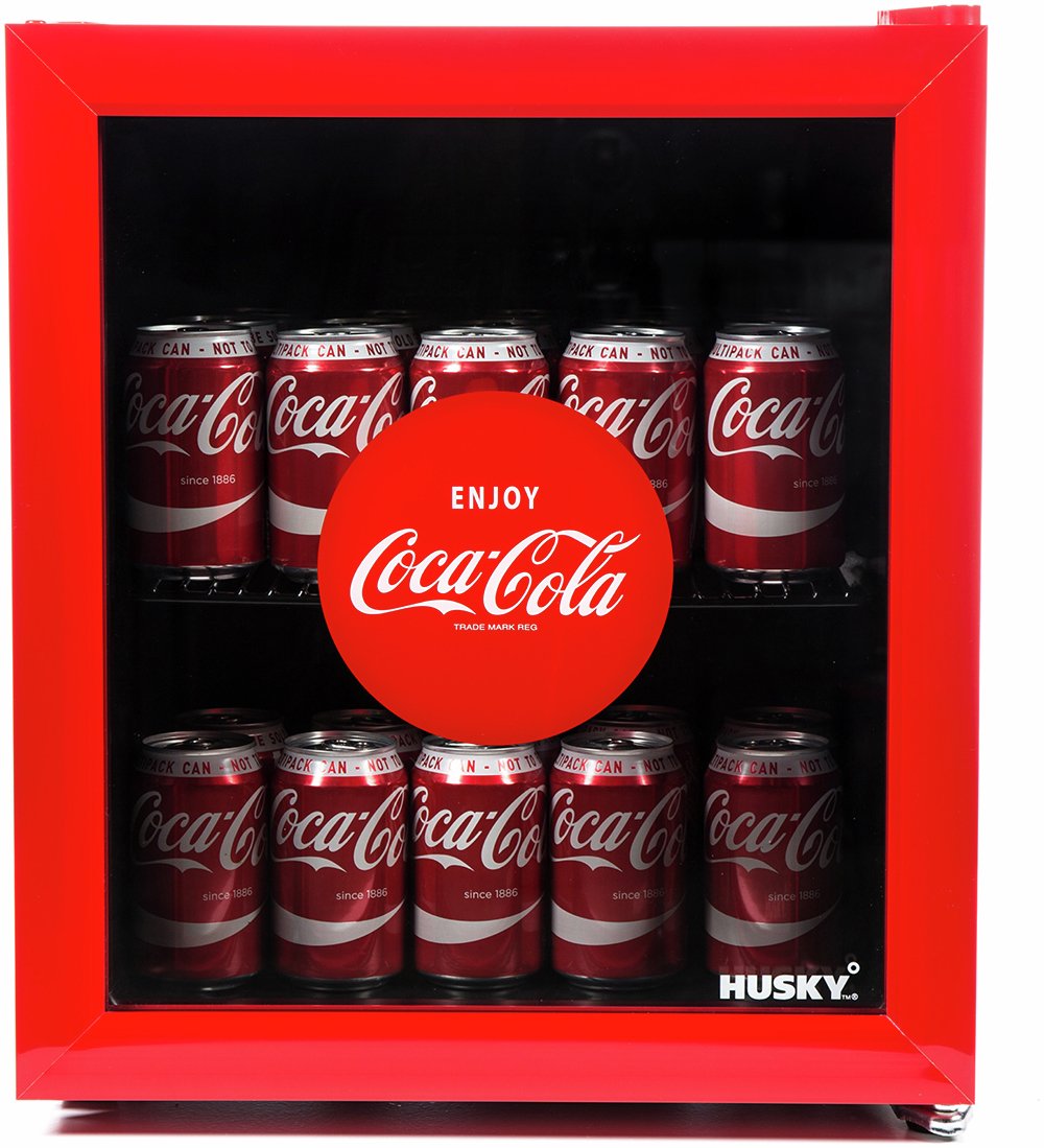 Husky Coca-Cola 48 Litre Drinks Cooler - Red