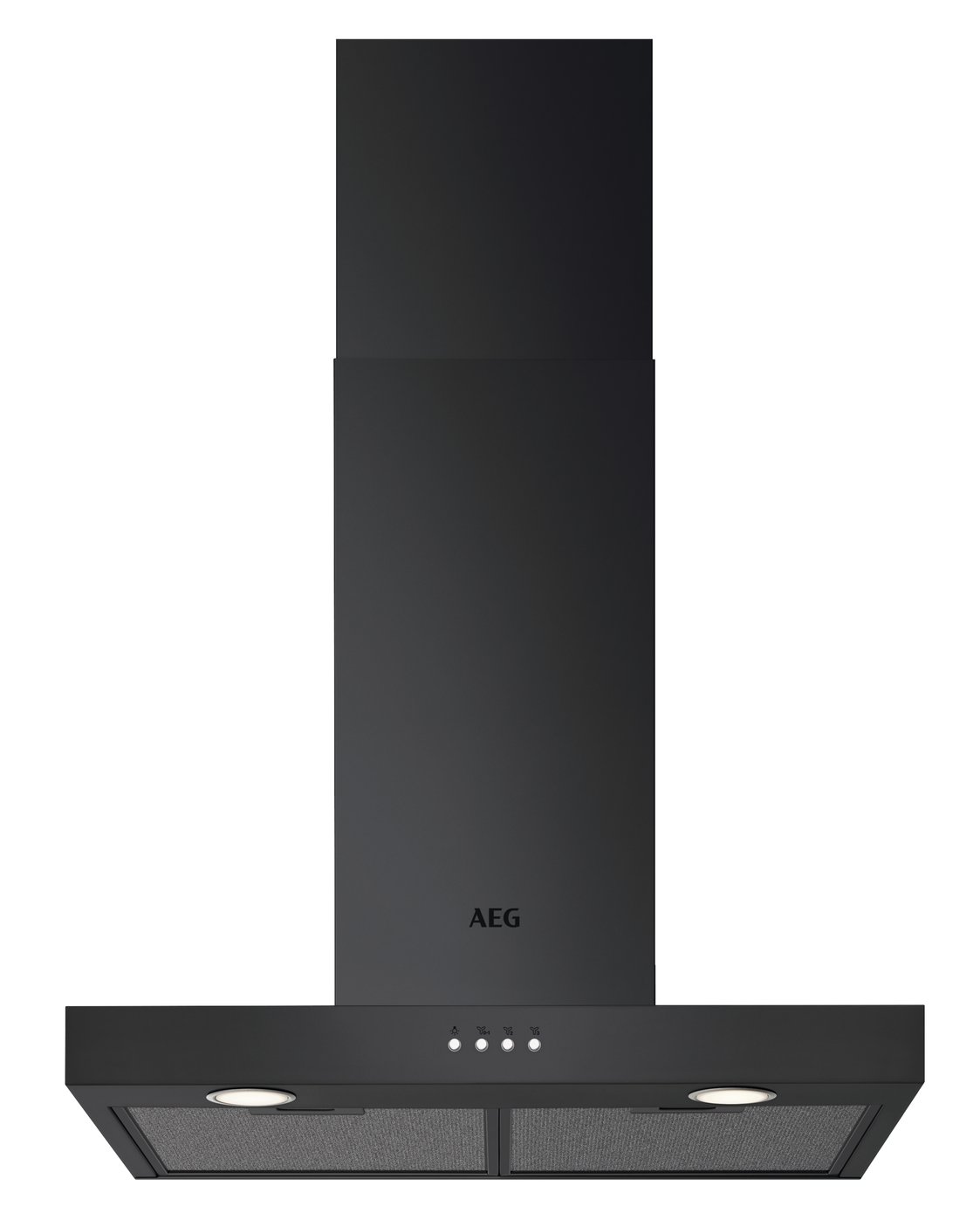 AEG DBX3651R 60cm Chimney Cooker Hood - Black