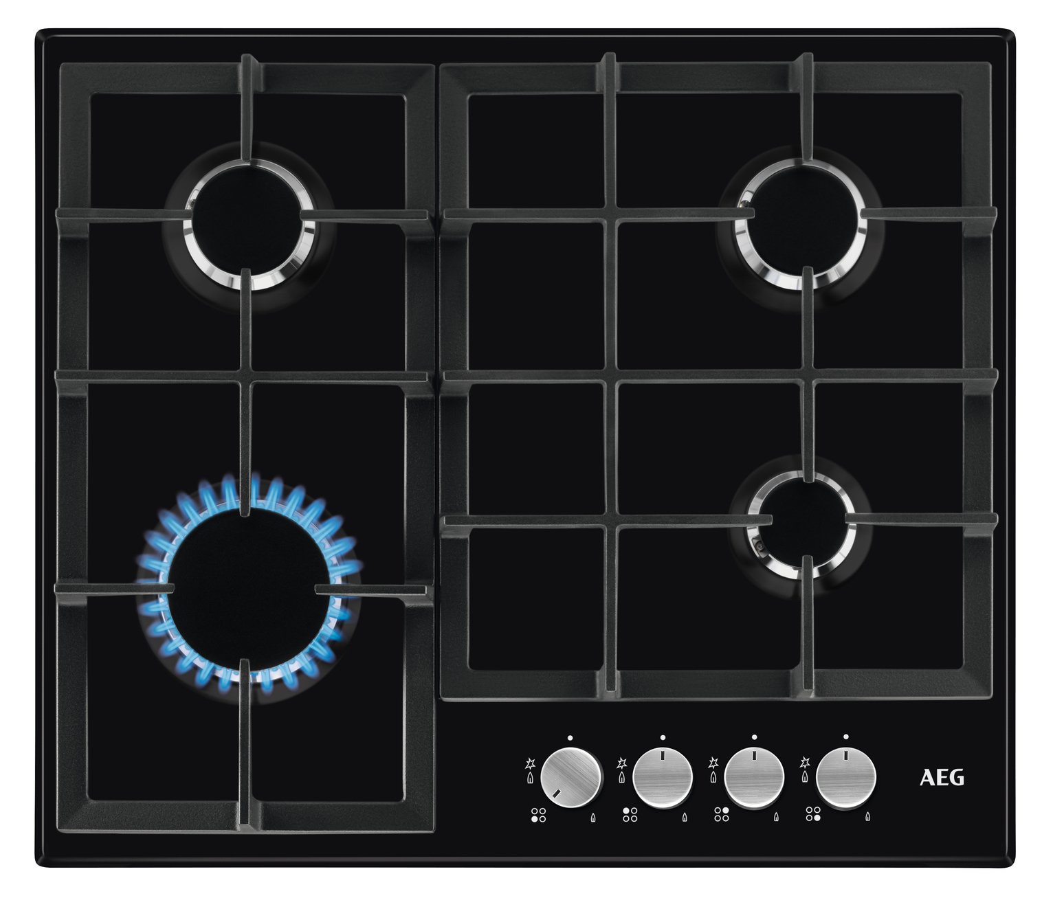 AEG HGX64200SB Gas Hob - Black