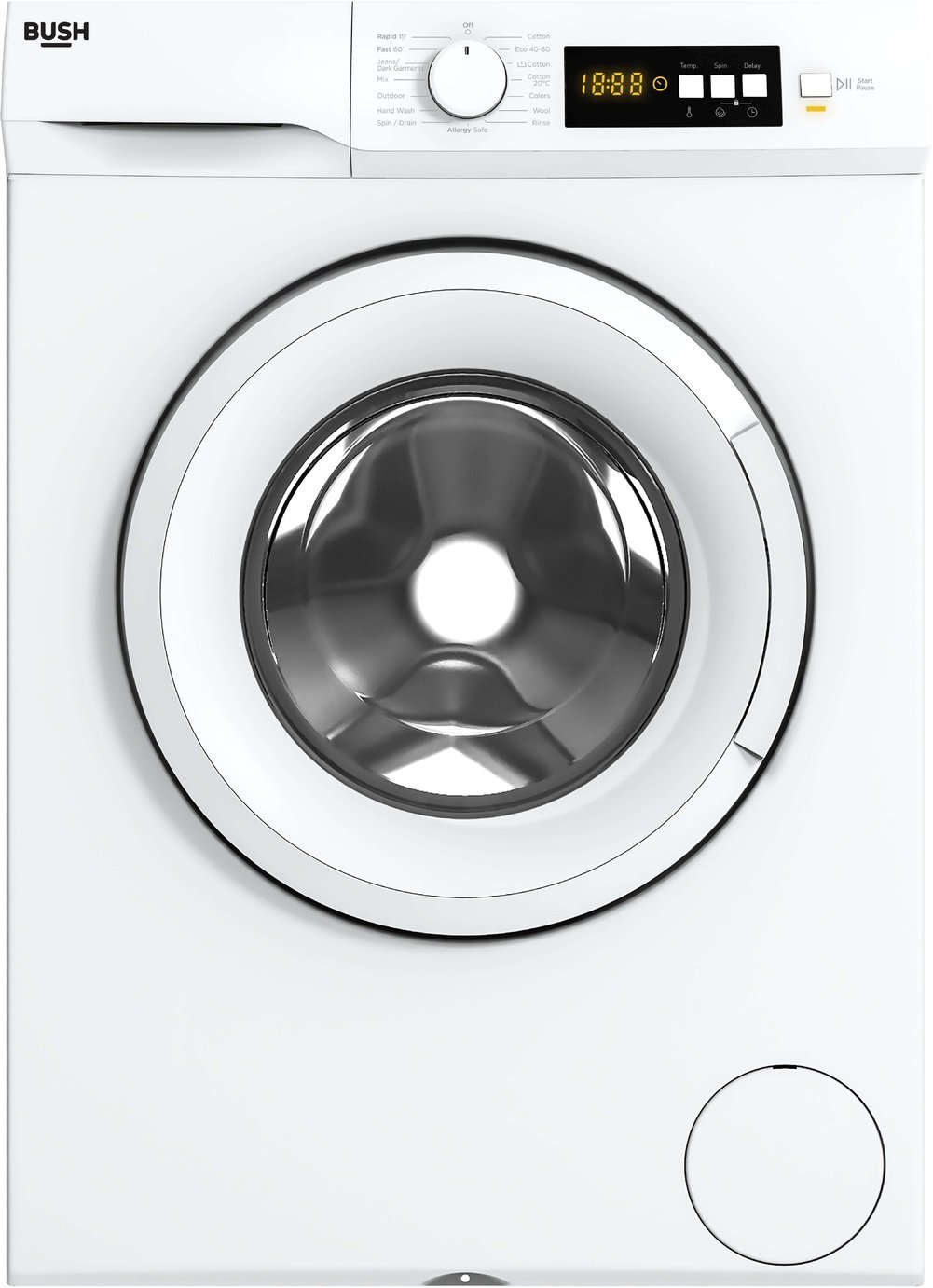 Bush WMT1712EW 7KG 1200 Spin Washing Machine - White