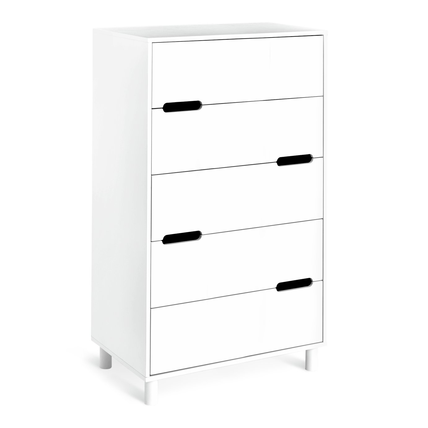 Habitat Henri 5 Drawer Chest - White