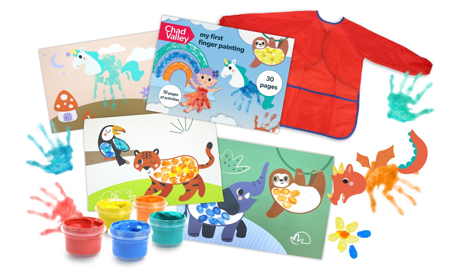 Chad Valley My First Finger Painting Set